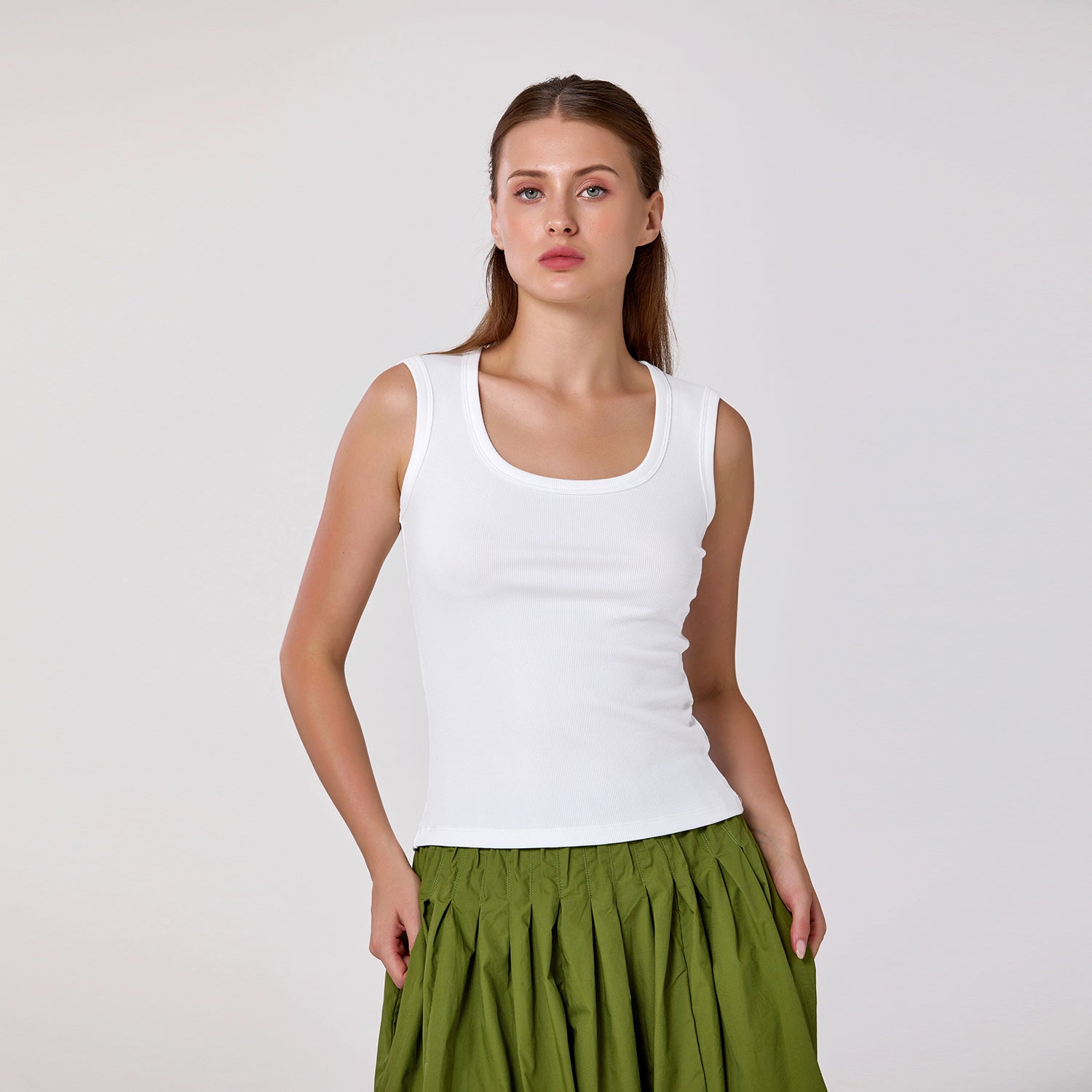 Débardeur basique encolure ronde