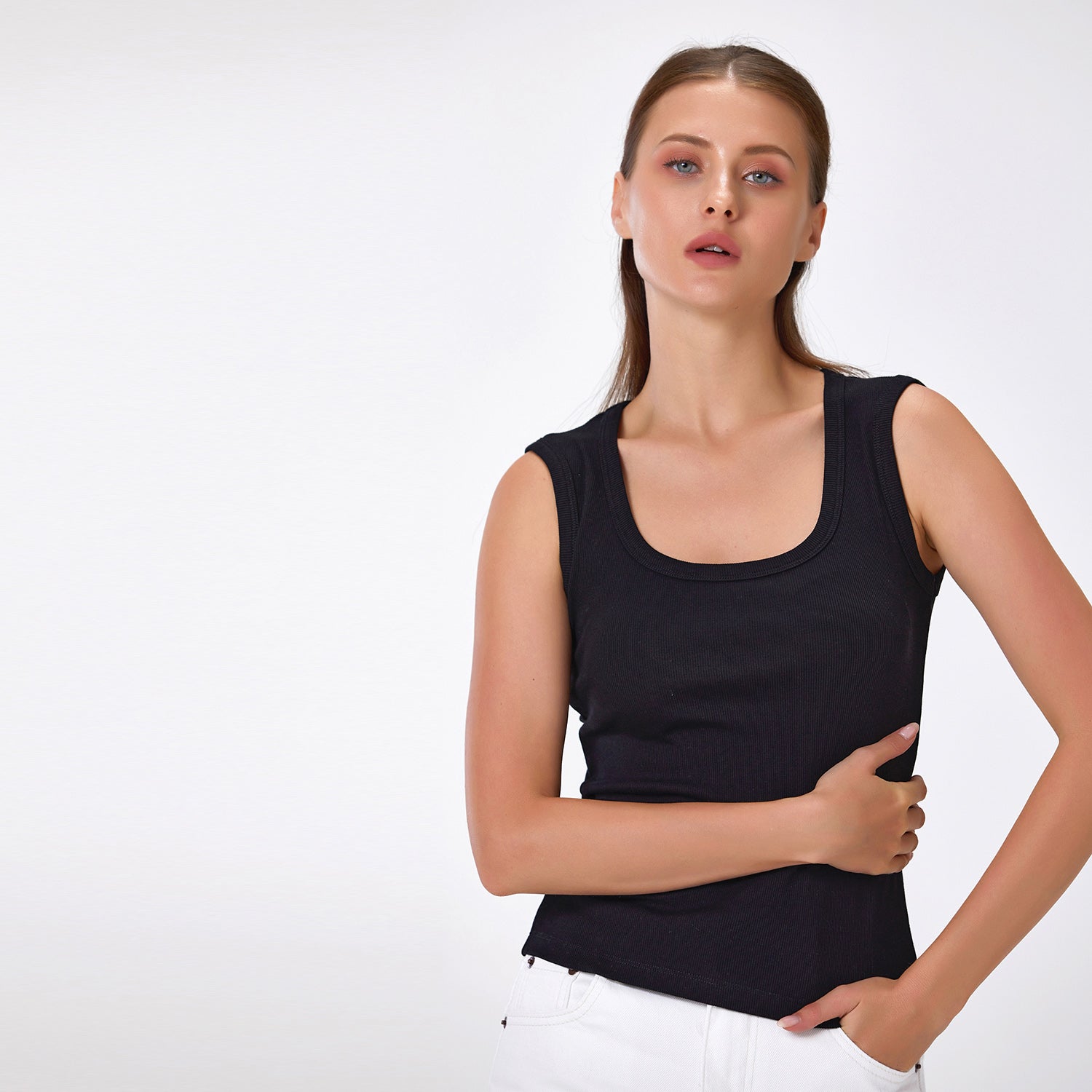 Débardeur basique encolure ronde