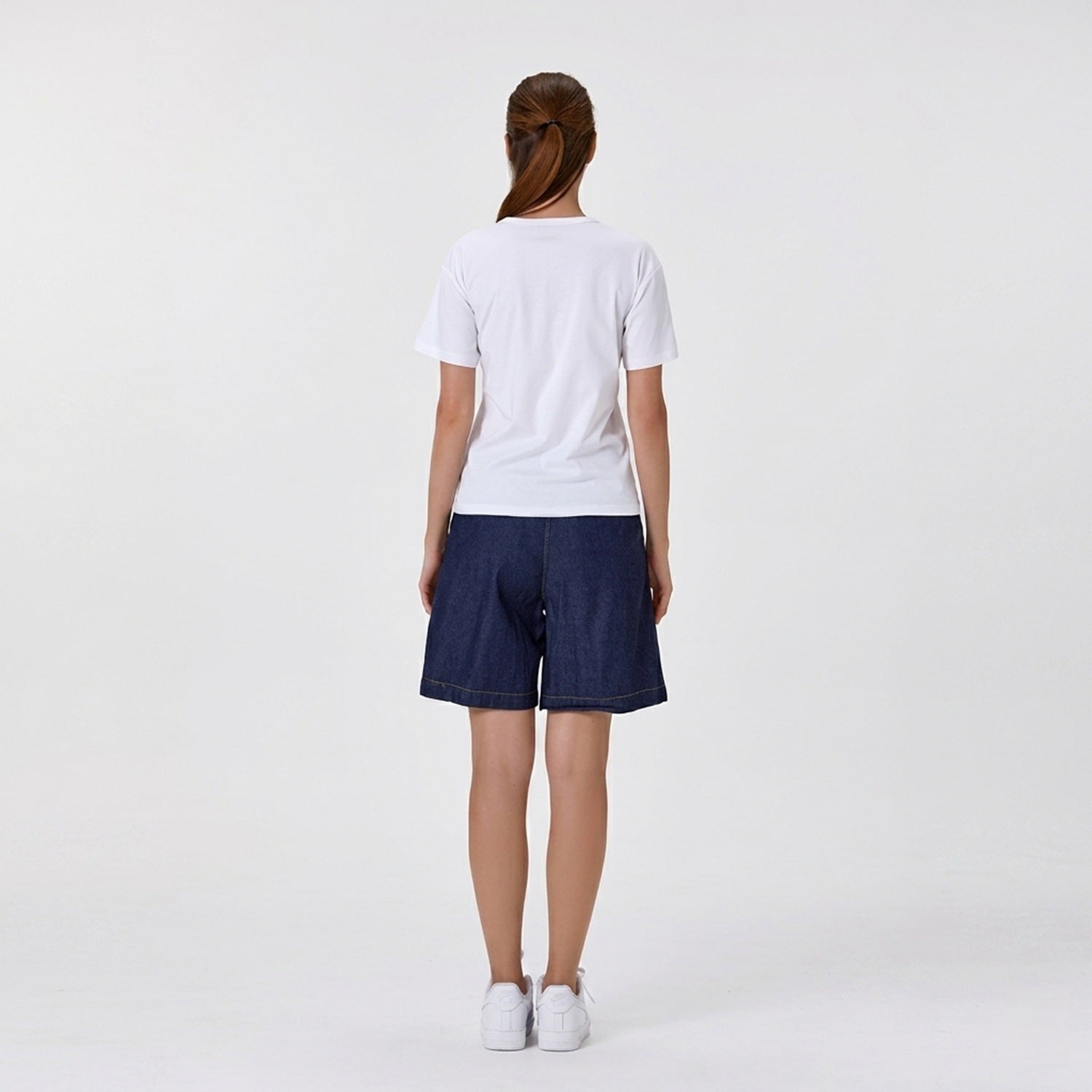 T-shirt basique en coton avec motif imprimé NY - Smart & Joy