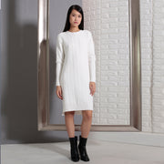 Robe-Pull lacée au dos