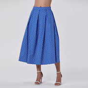 Jupe midi évasée à pois - Smart & Joy