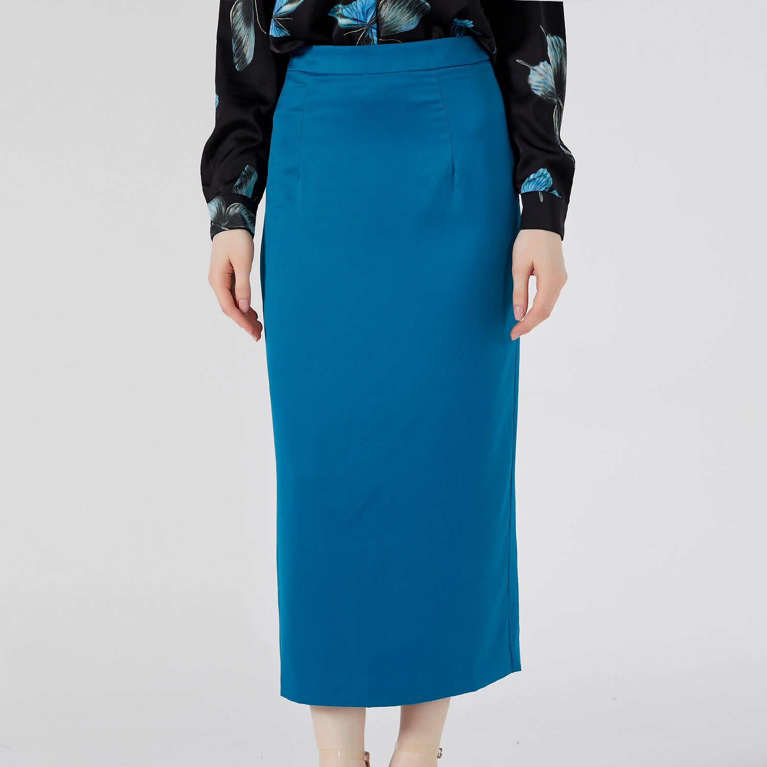 Jupe droite midi