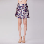 Jupe imprimé jacquard métallisé - Smart & Joy