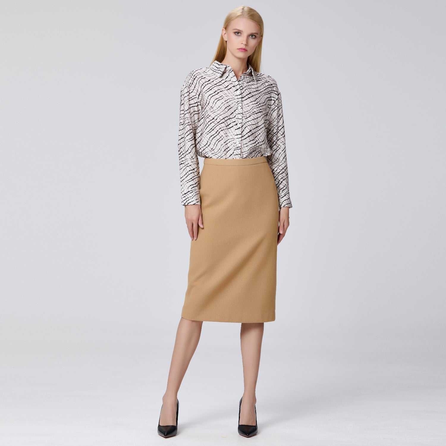 Jupe droite minimaliste - Smart & Joy