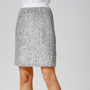 Mini jupe à strass