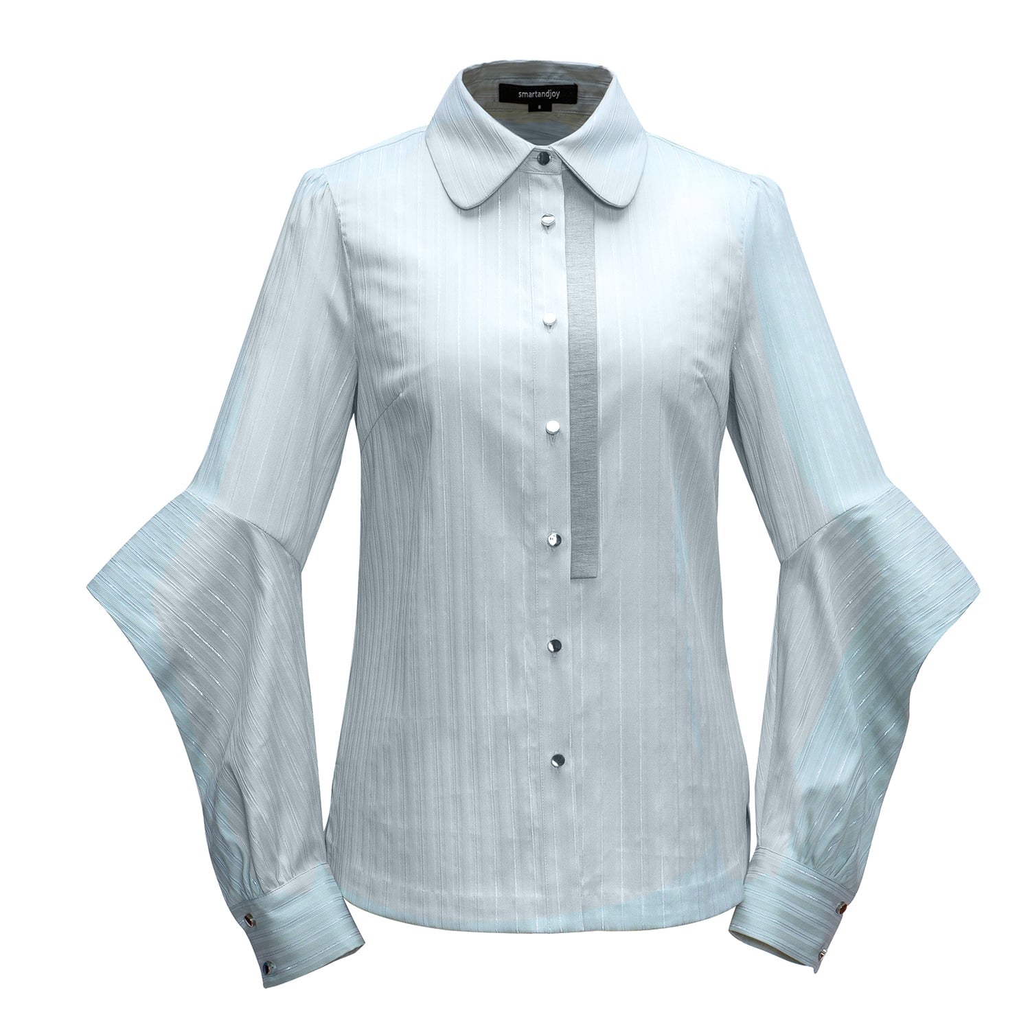 Chemise manches longues fendues aux avant-bras