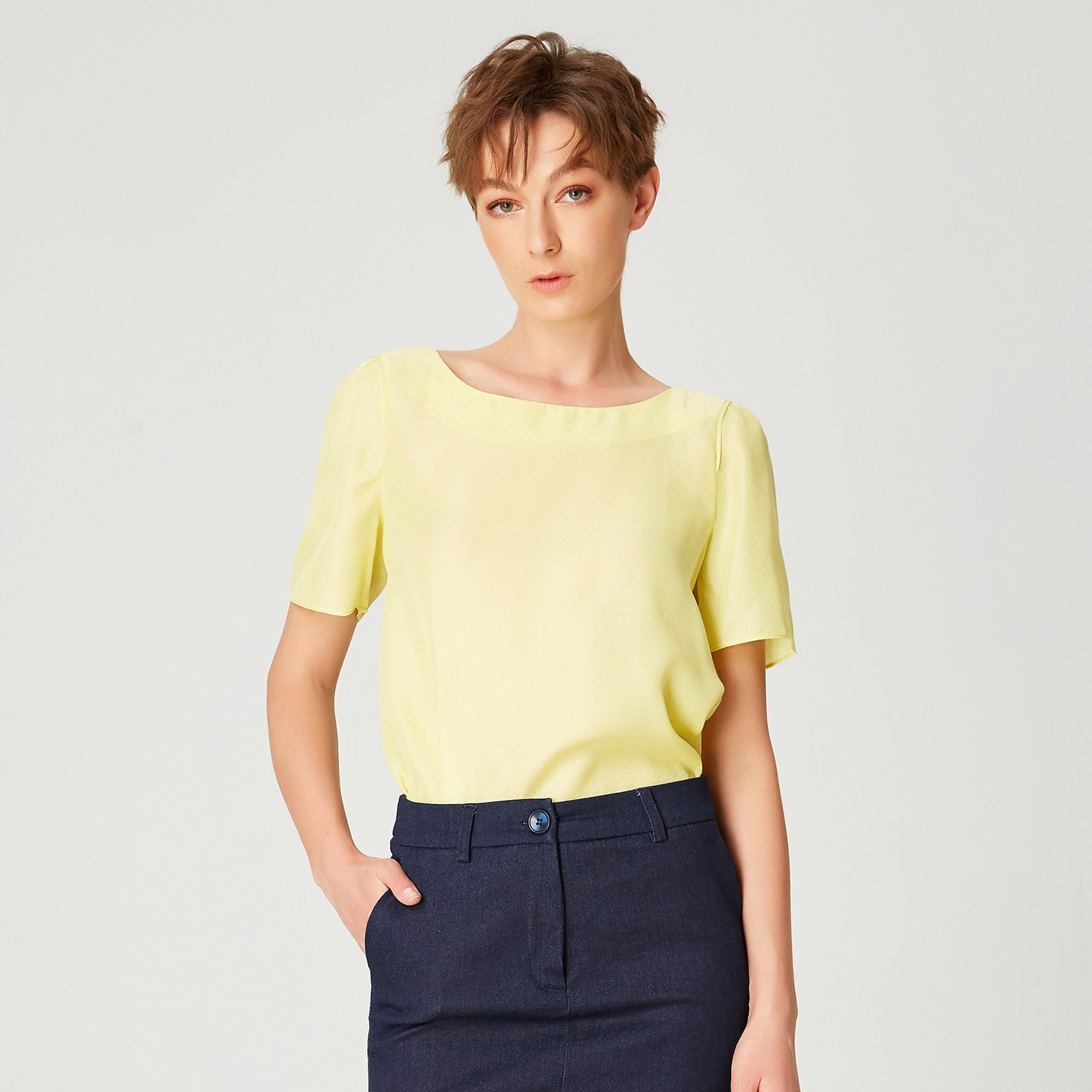 T-shirt fluide manches courte