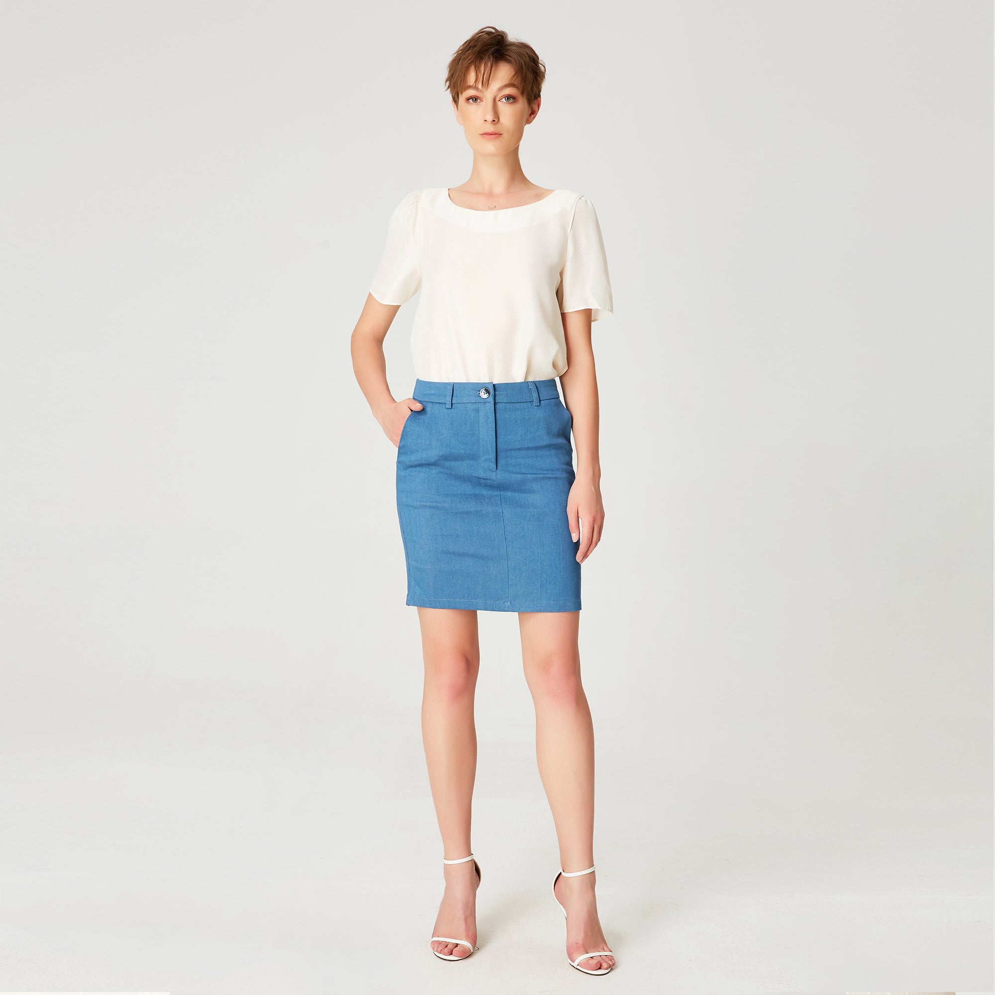 T-shirt fluide manches courte