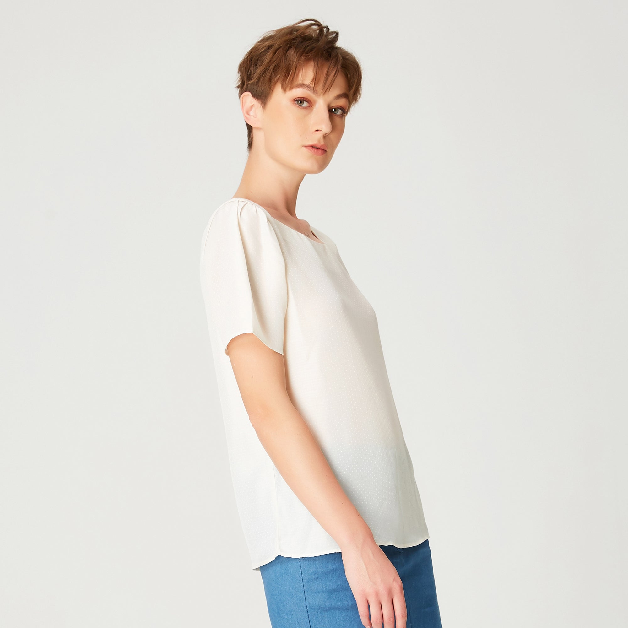 T-shirt fluide manches courte