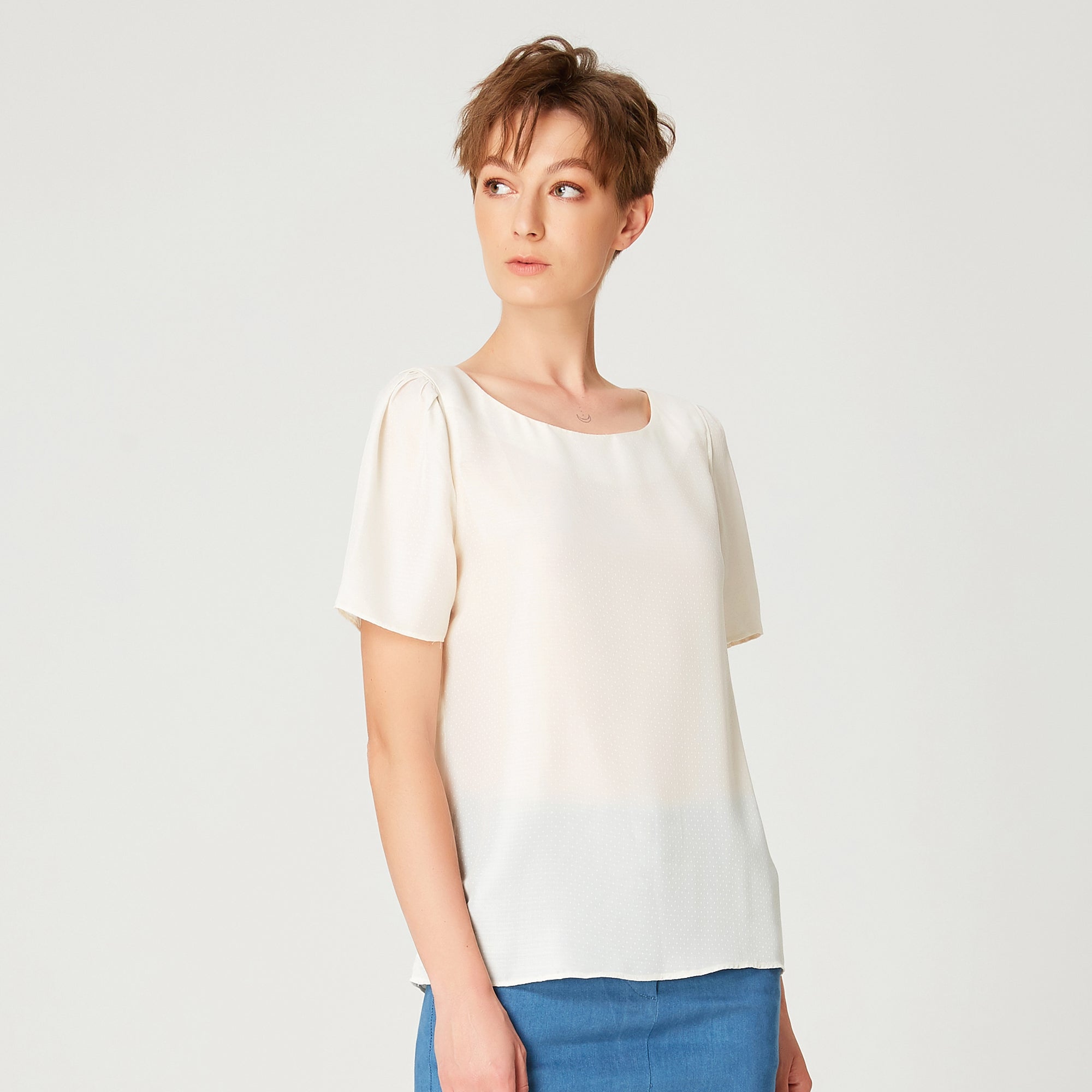 T-shirt fluide manches courte