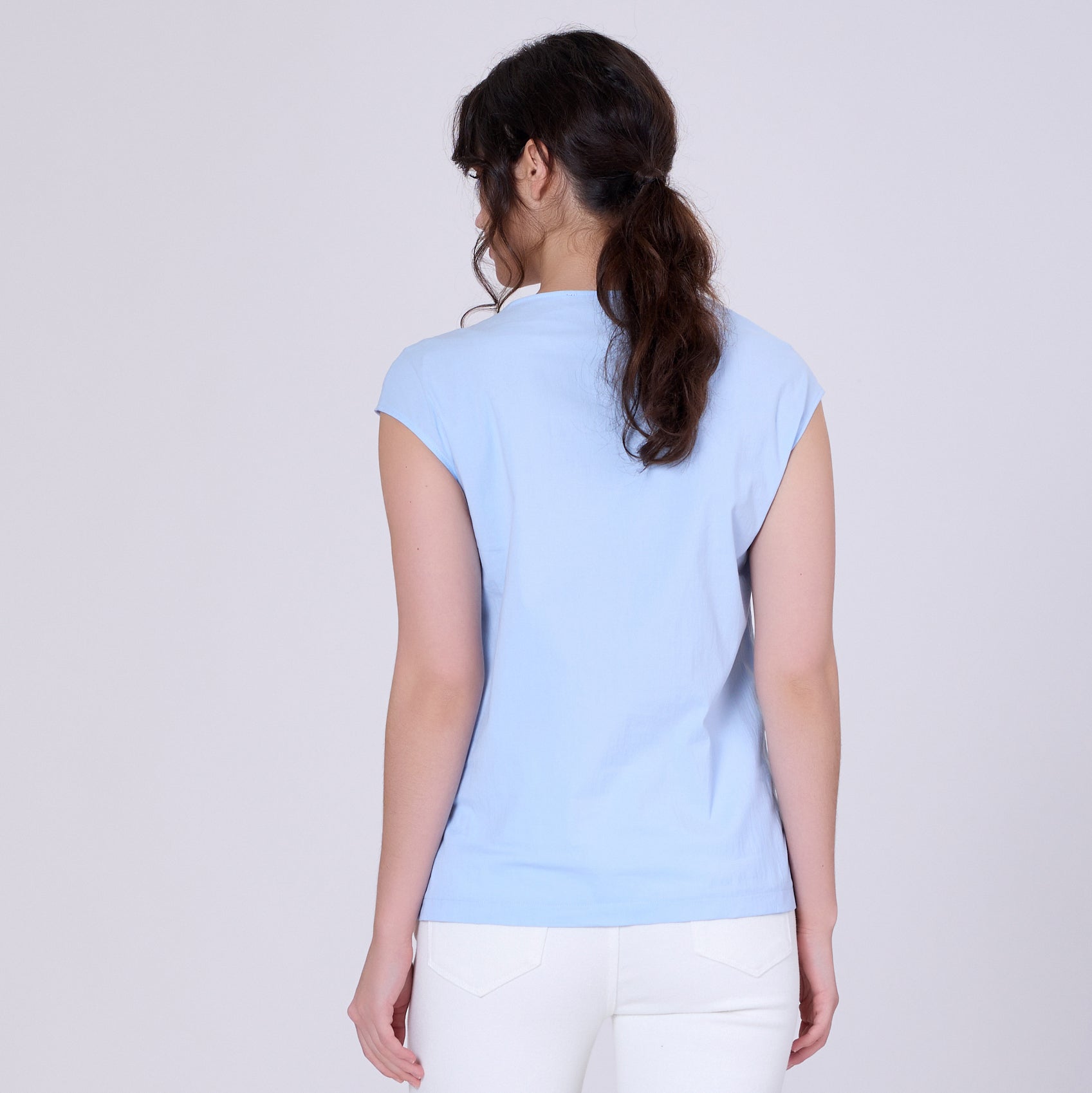 Top portefeuille asymétrique à plis