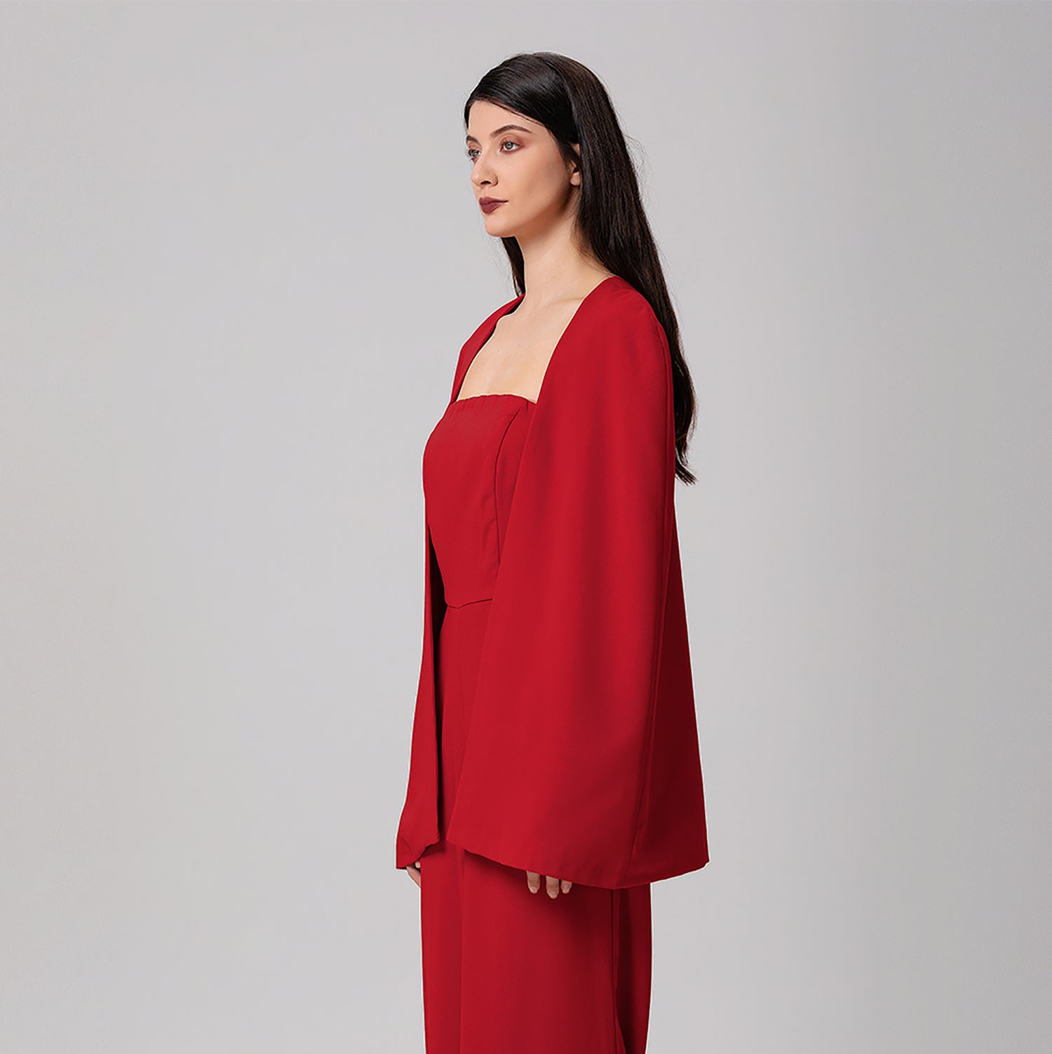 Cape soirée minimaliste