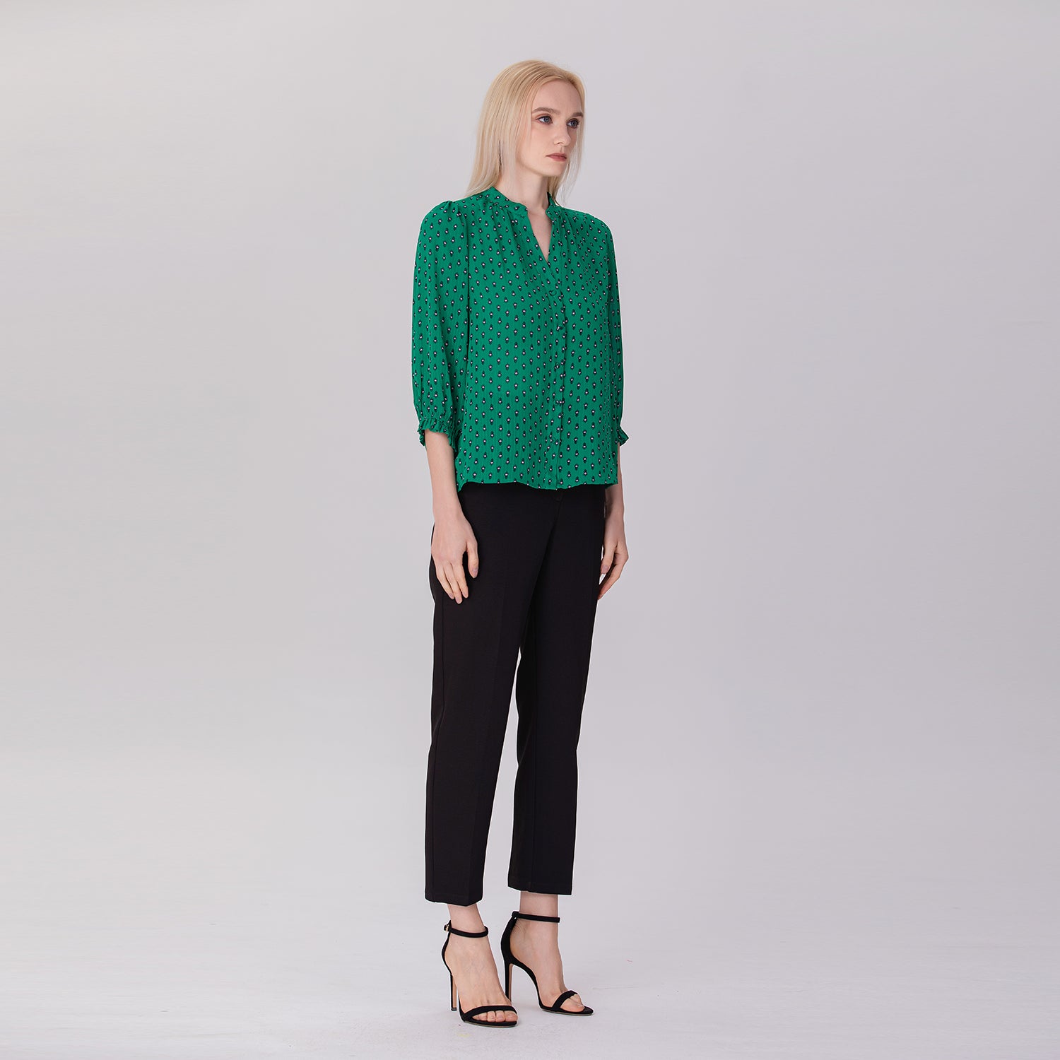 Blouse imprimée boutonnée - Smart & Joy