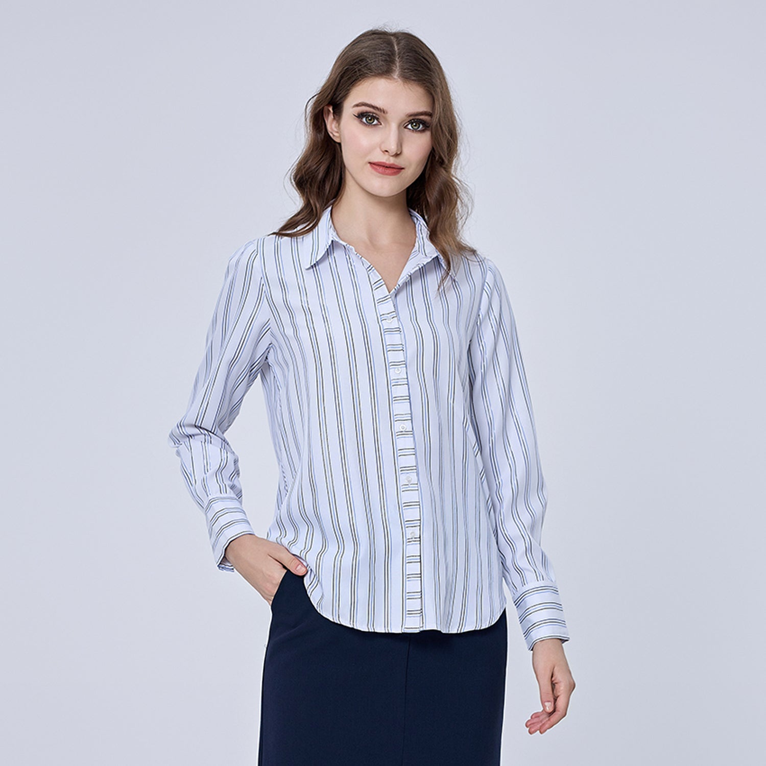 Chemise à rayure