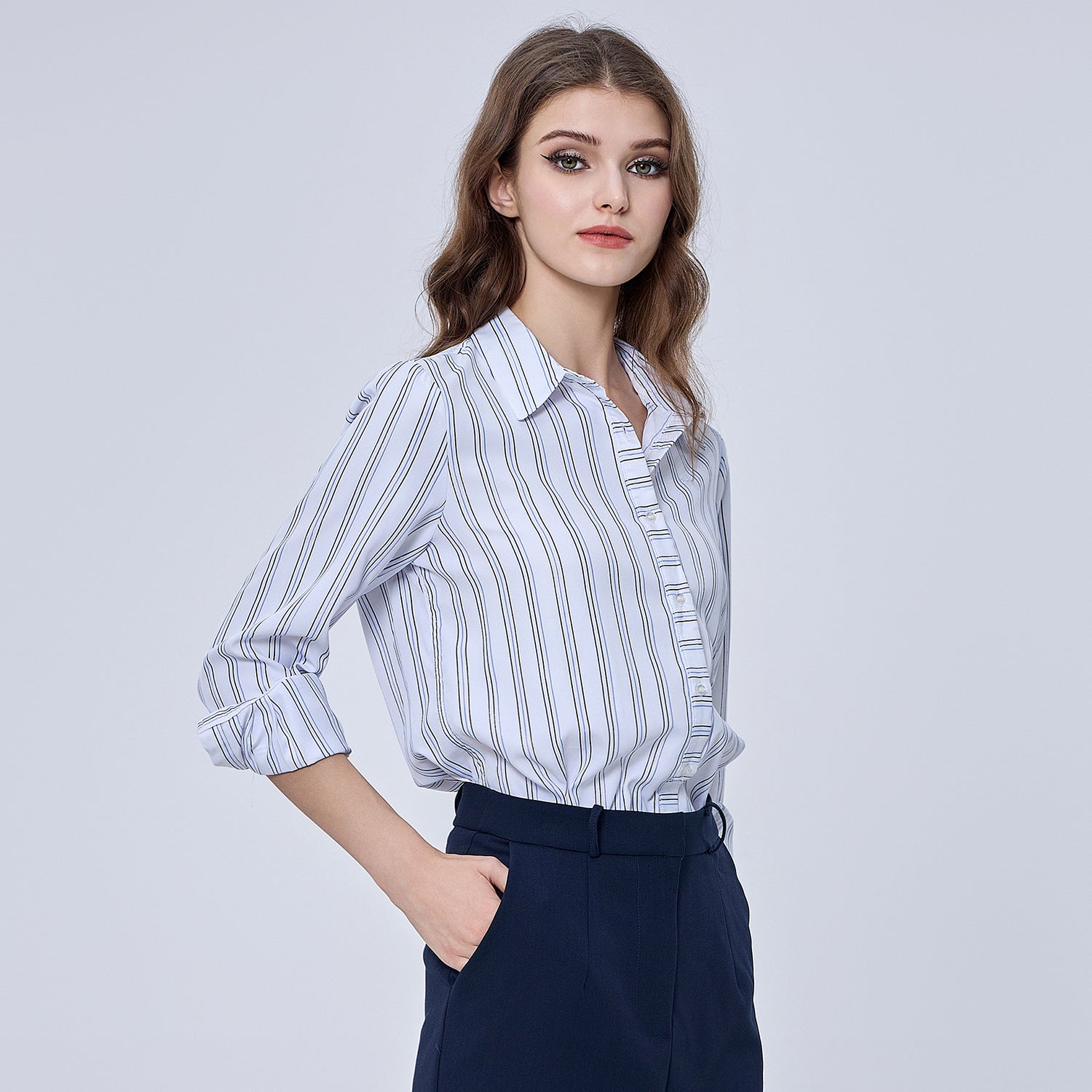 Chemise à rayure