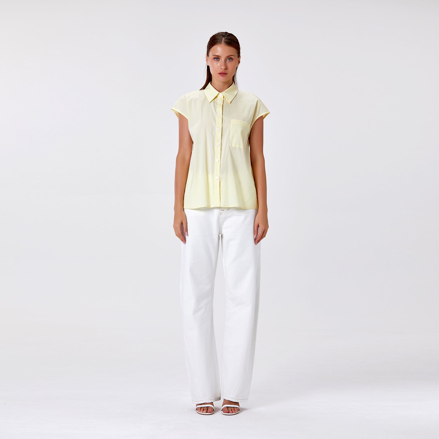 Chemisier manches courtes classique