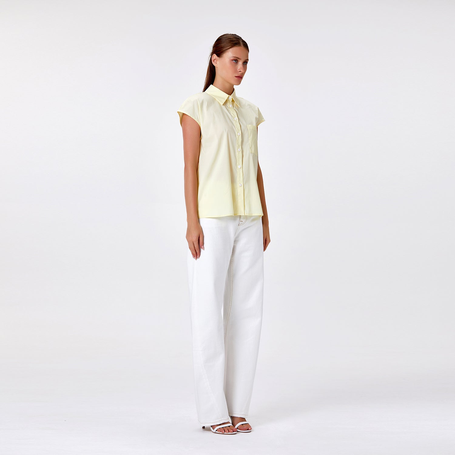 Chemisier manches courtes classique