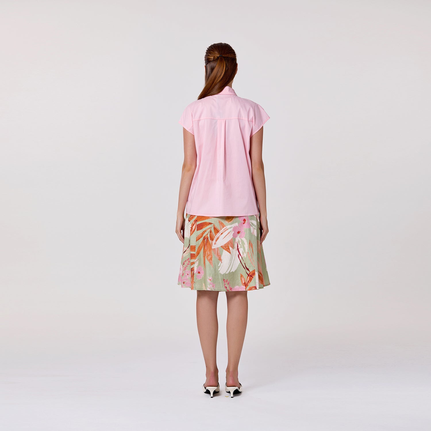 Chemisier manches courtes classique