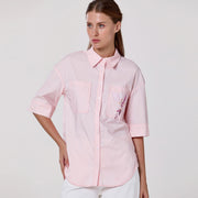 Chemise stretch coton