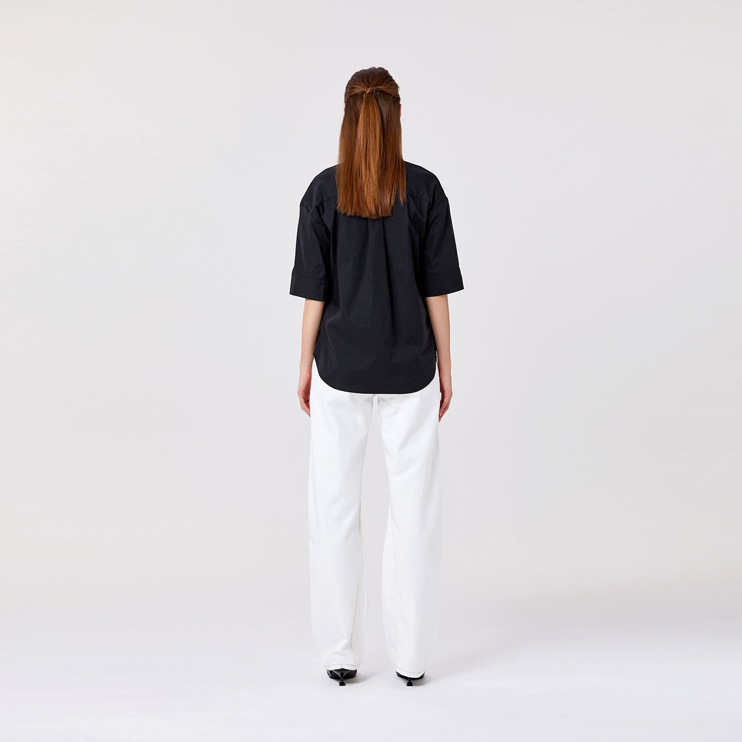 Chemise stretch coton