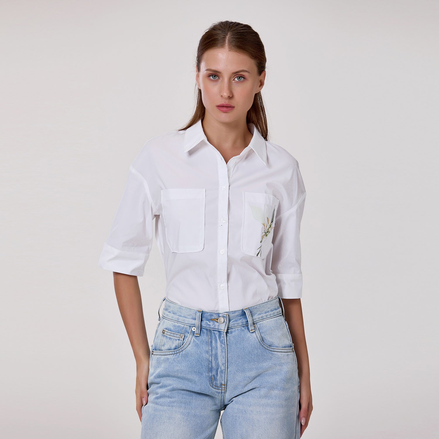 Chemise stretch coton - Smart & Joy