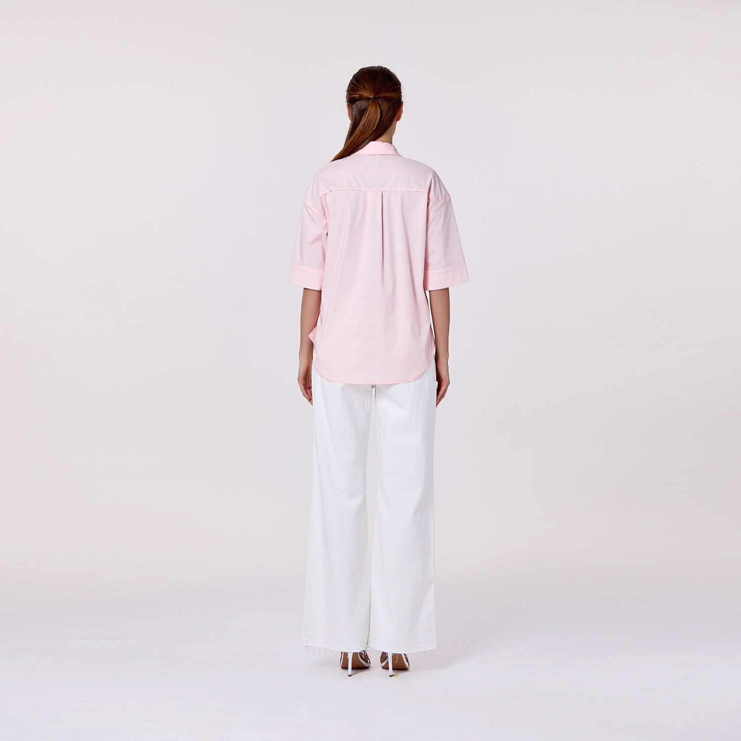 Chemise stretch coton