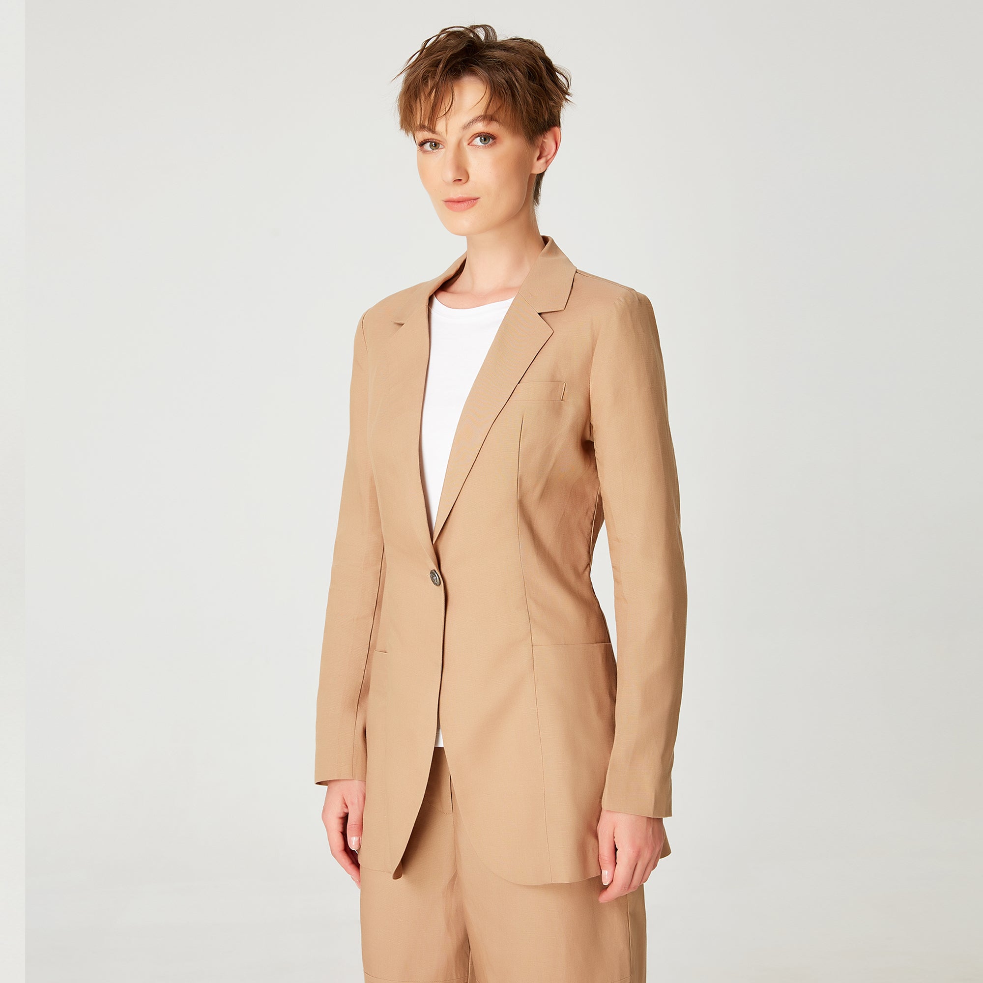 Veste blazer coupe cintrée