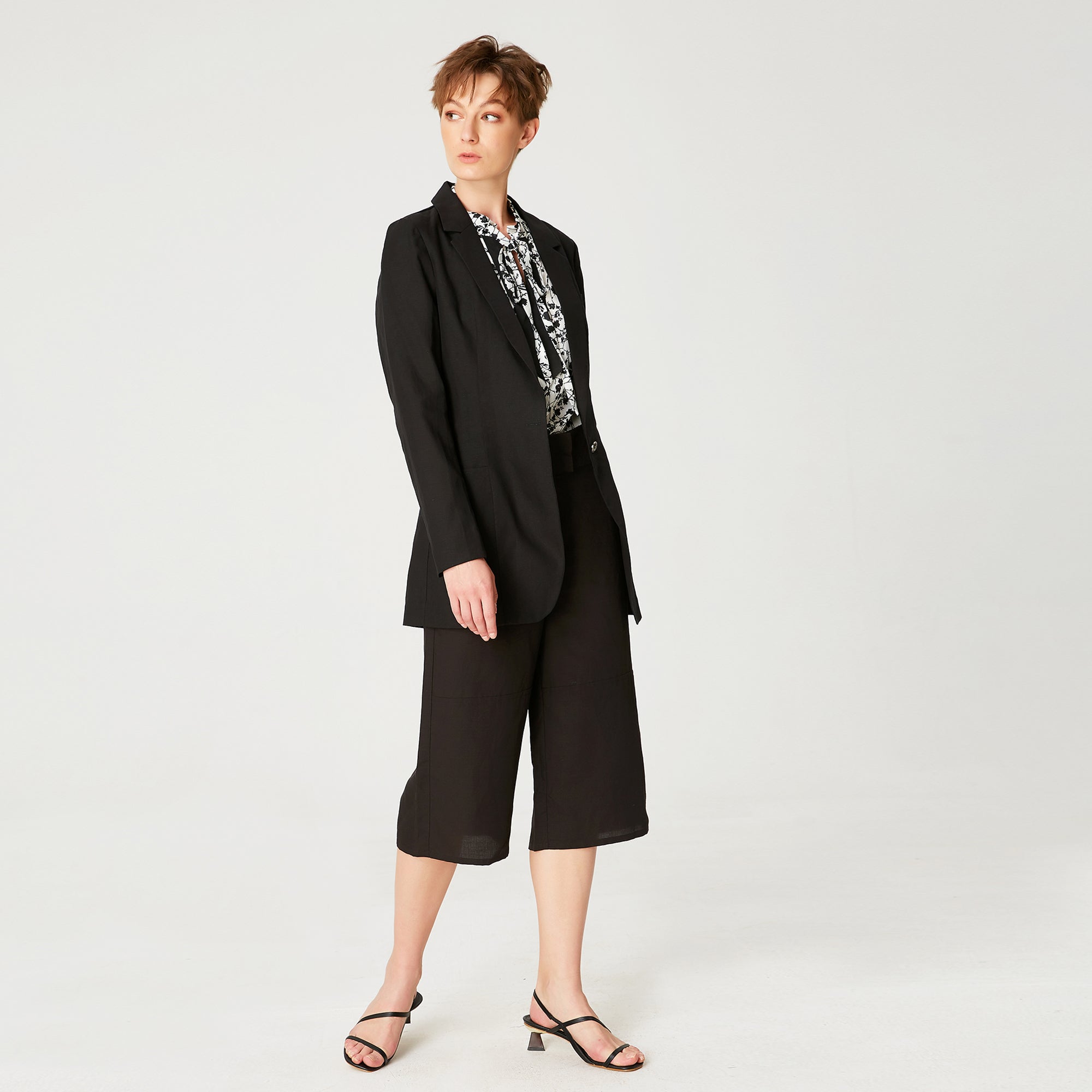 Veste blazer coupe cintrée