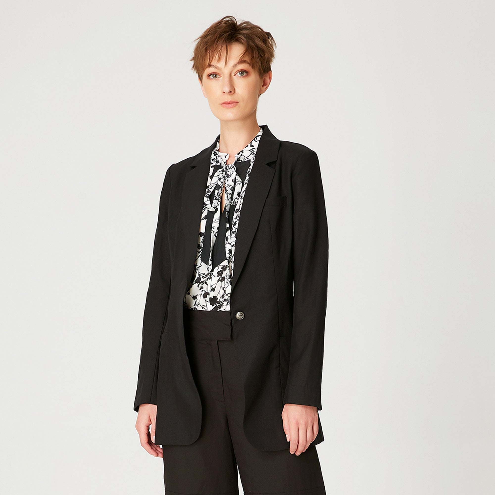 Veste blazer coupe cintrée