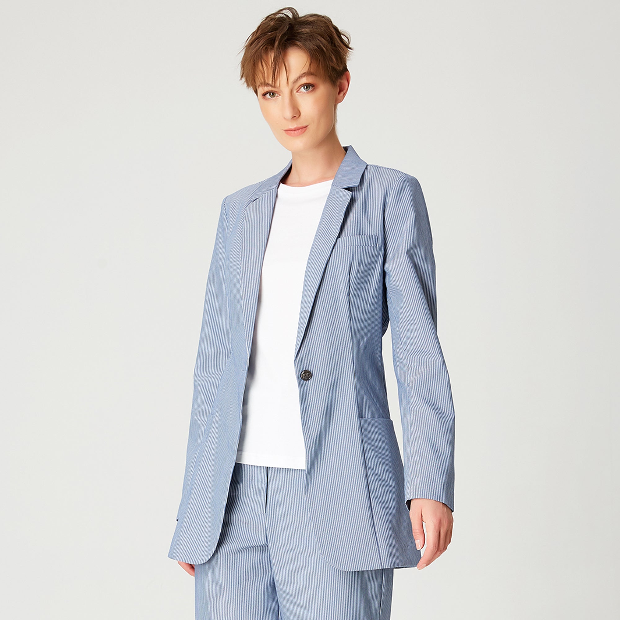 Veste blazer coupe cintrée