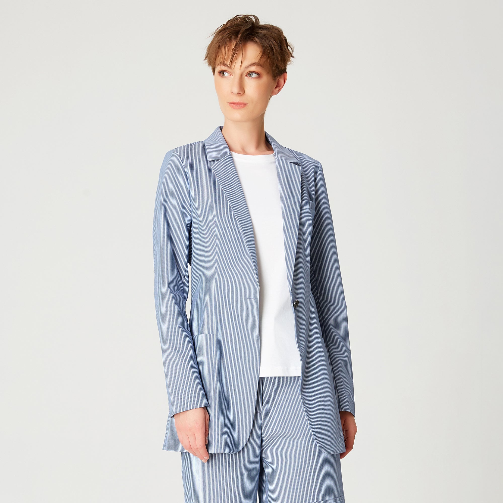 Veste blazer coupe cintrée