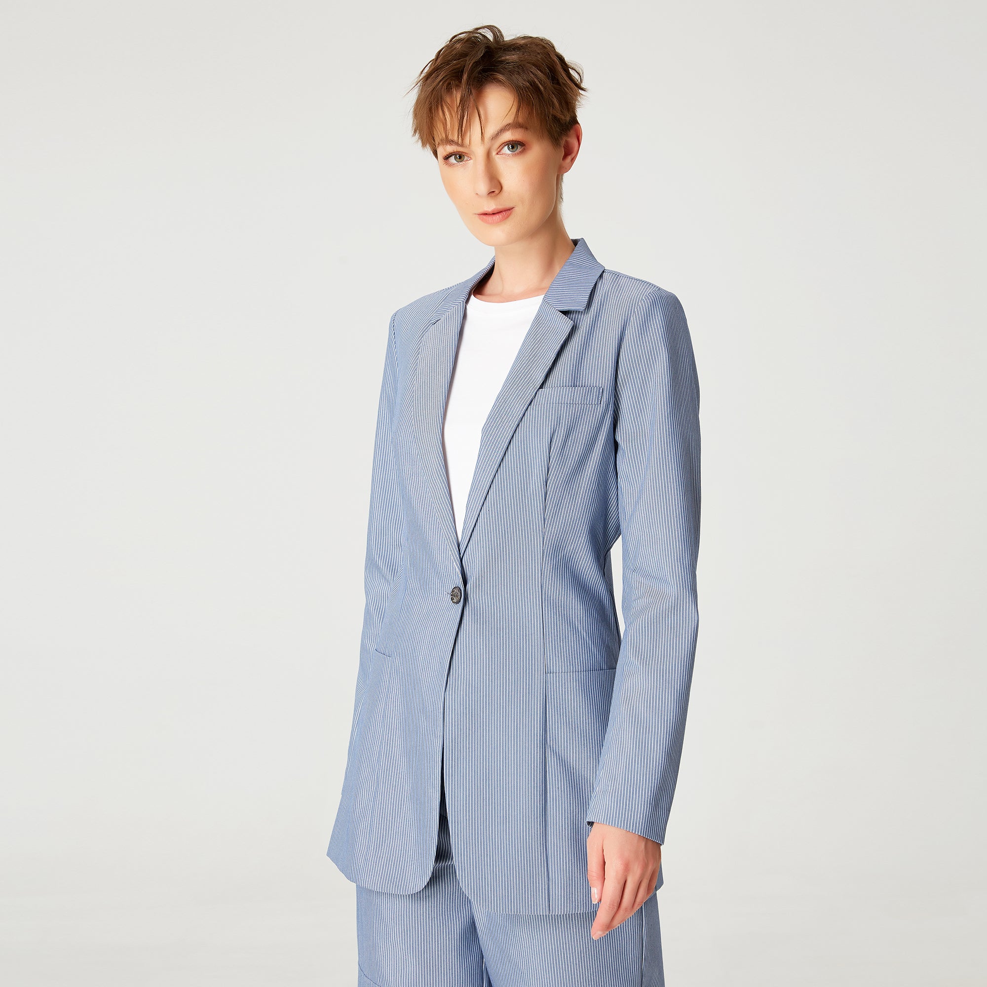 Veste blazer coupe cintrée