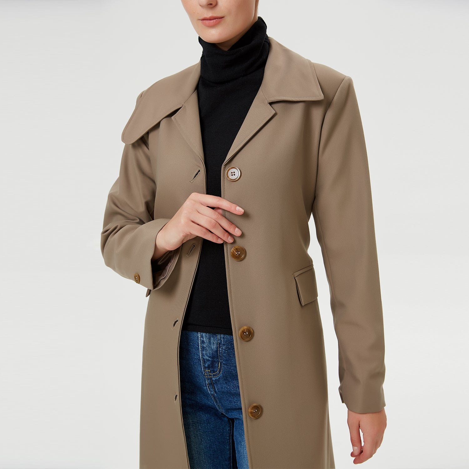 Manteau ville minimaliste