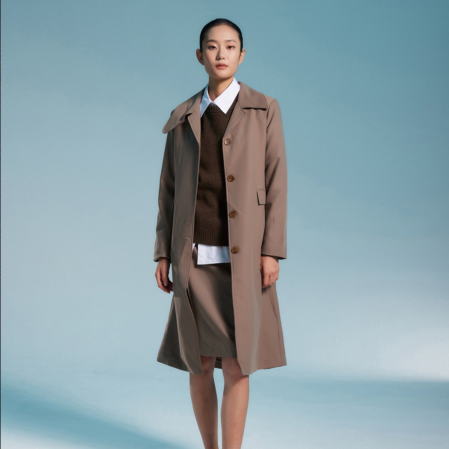 Manteau ville minimaliste