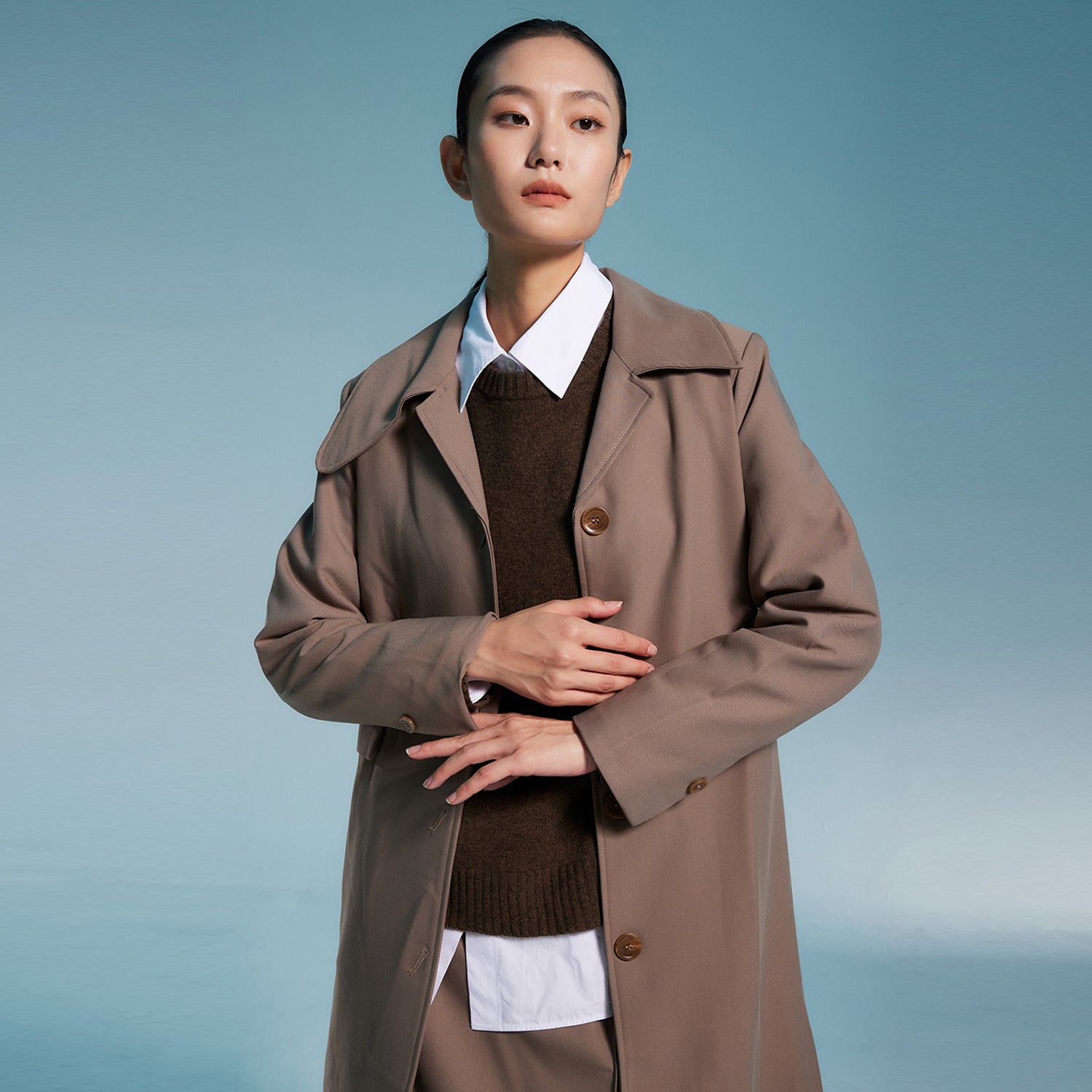 Manteau ville minimaliste