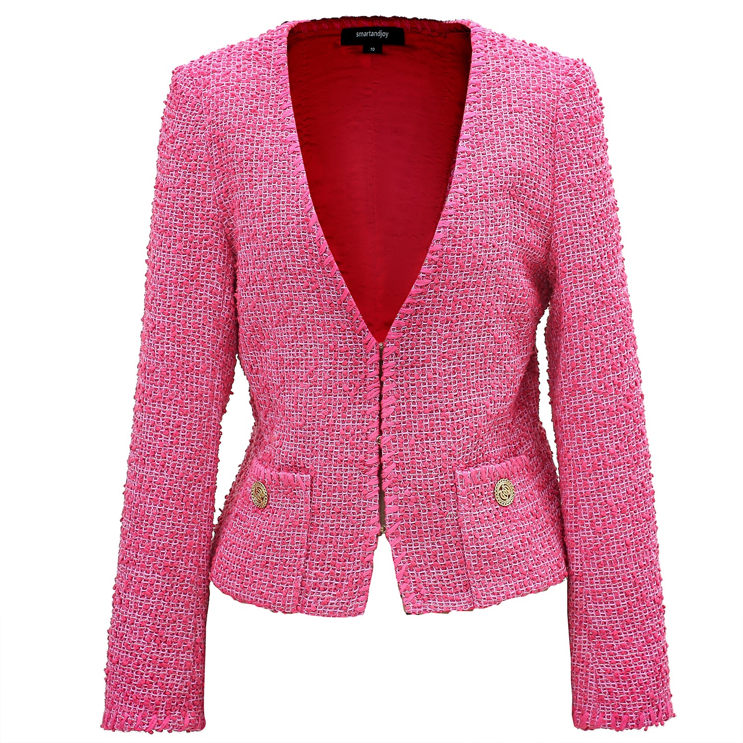 Veste courte tweed