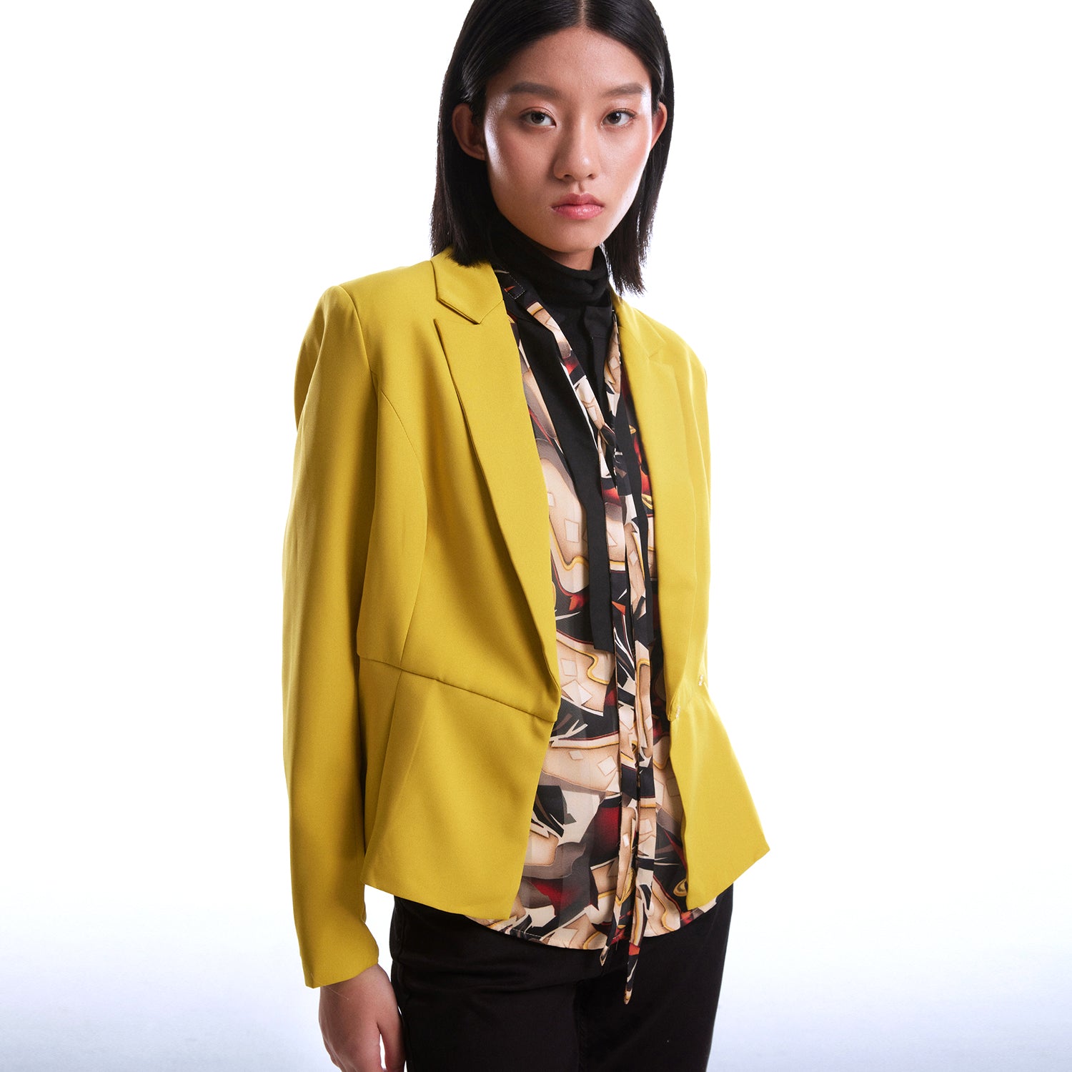 Veste tailleur à basques