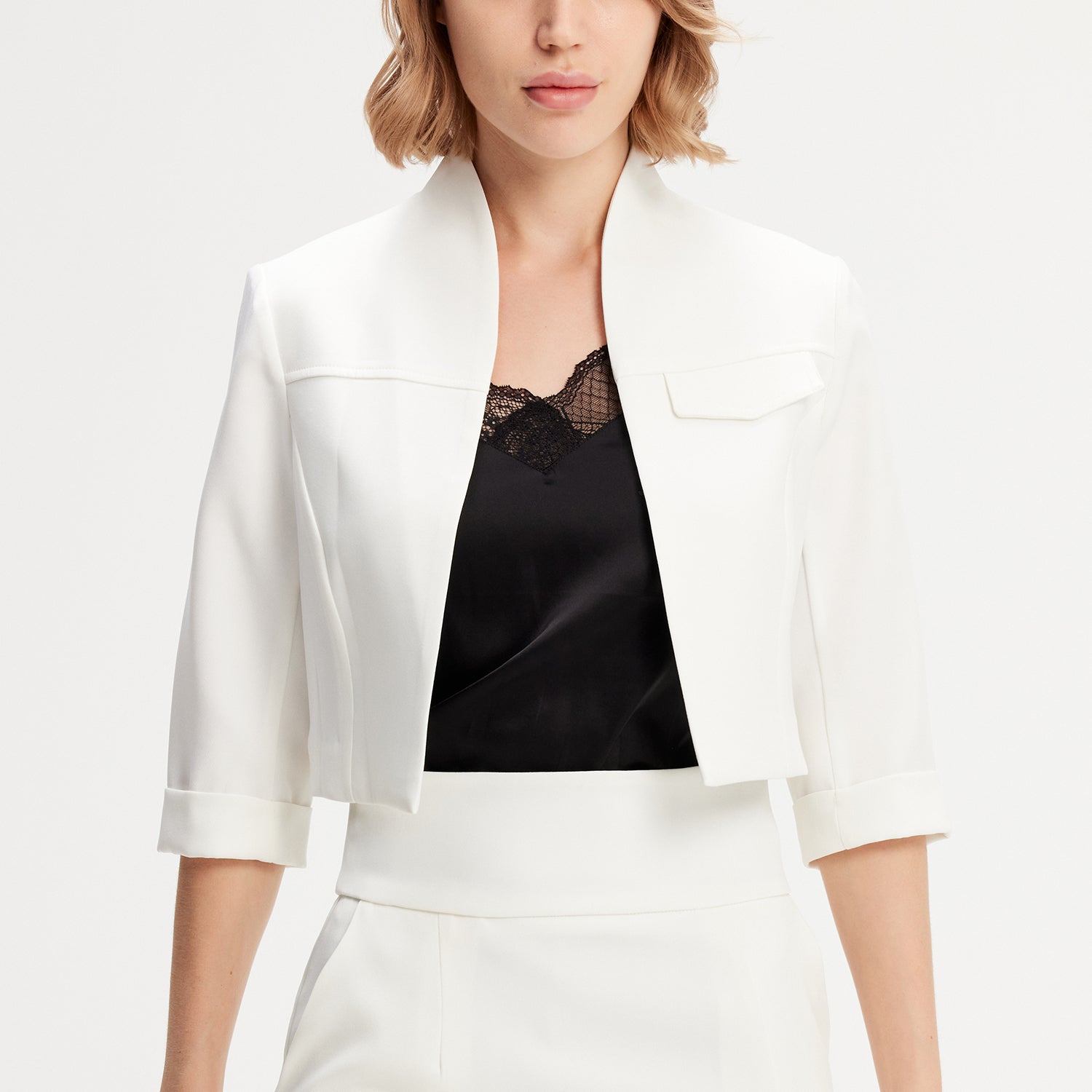 Veste courte minimaliste