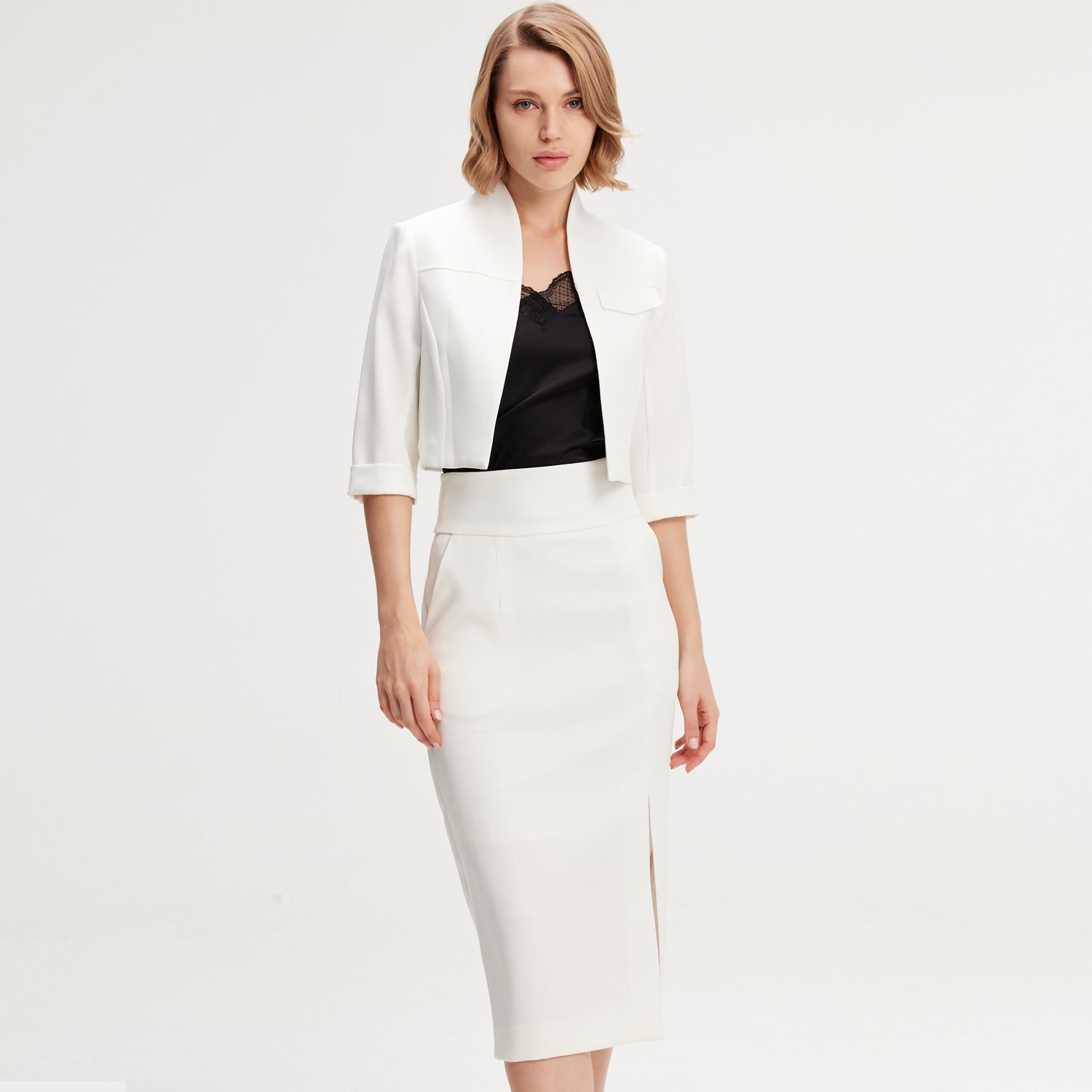 Veste courte minimaliste