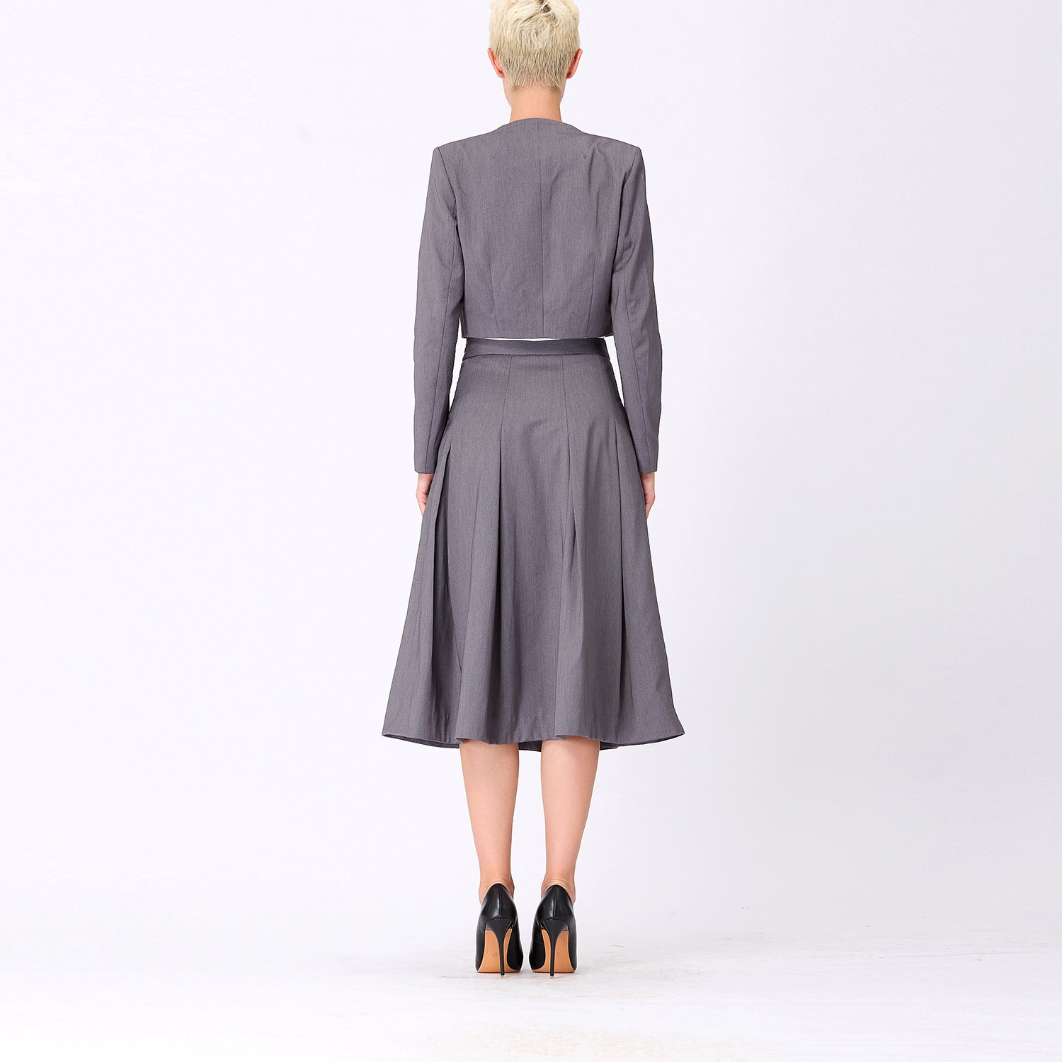 Blazer boléro minimaliste court