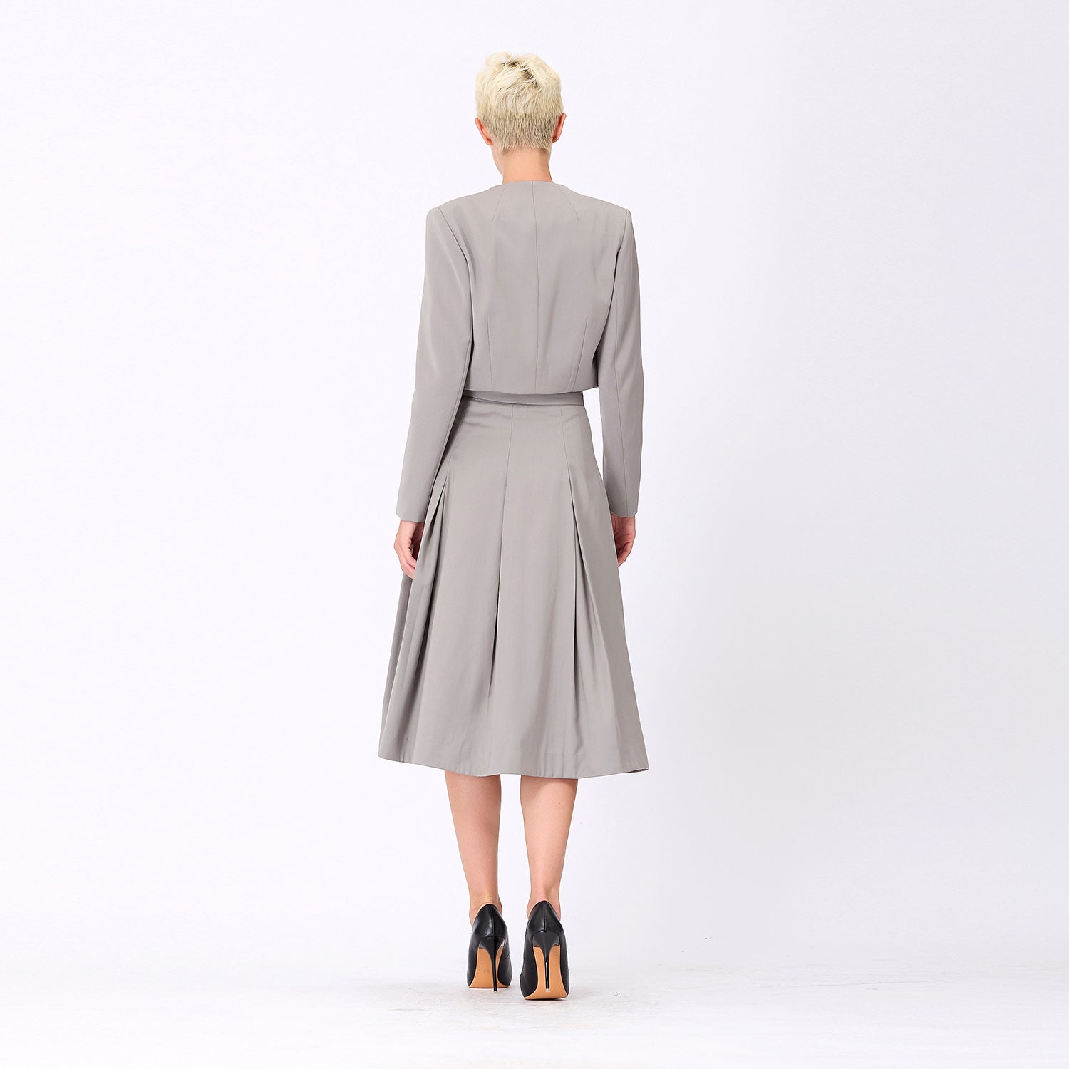Blazer boléro minimaliste court