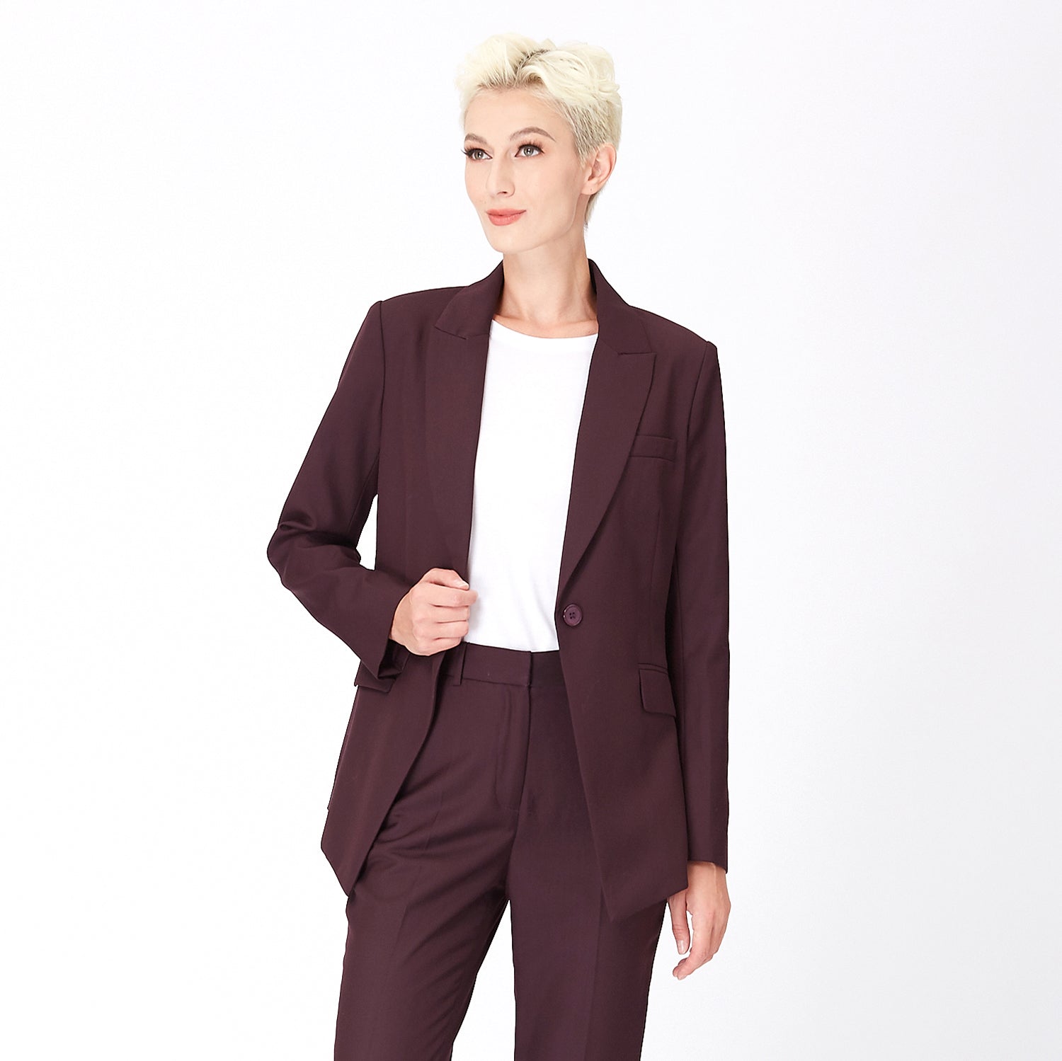 Veste blazer coupe tailleur
