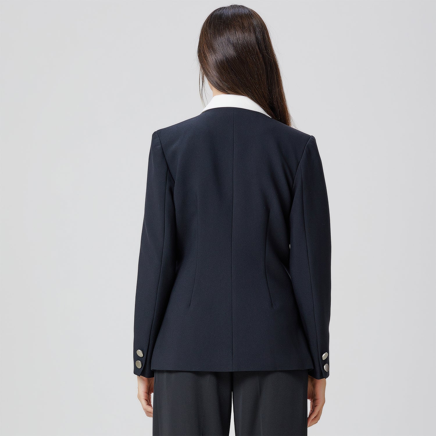 Veste tailleur bicolore