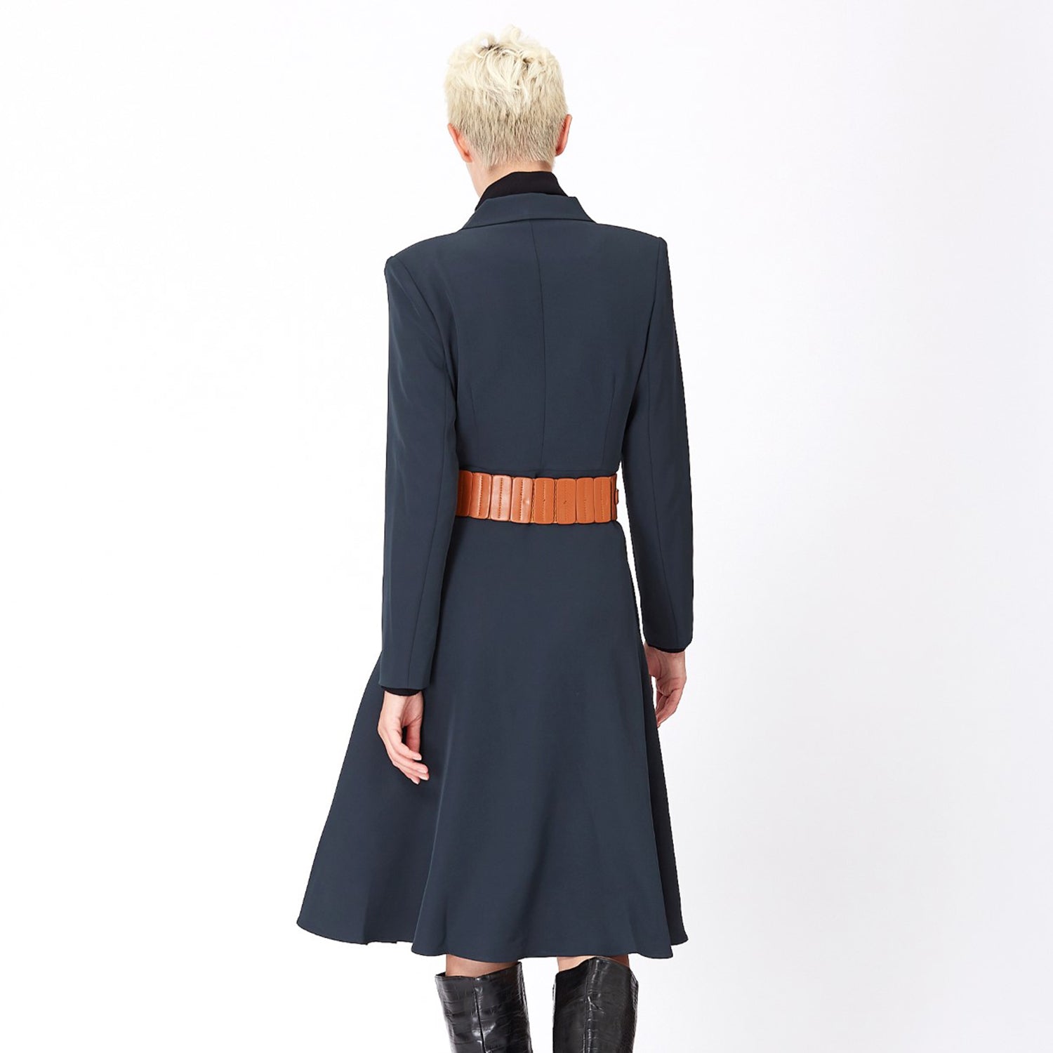 Manteau tailleur à double boutonnage