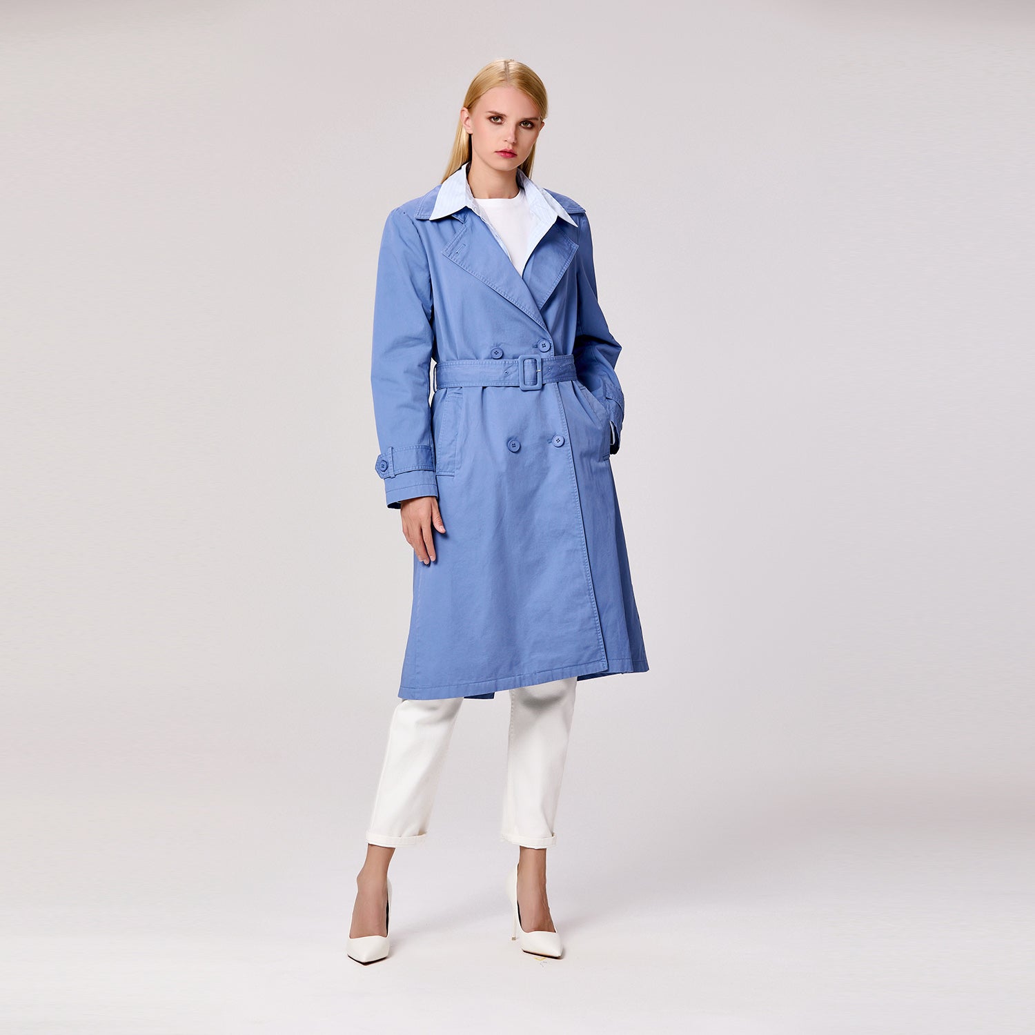 Trench-coat au look classique
