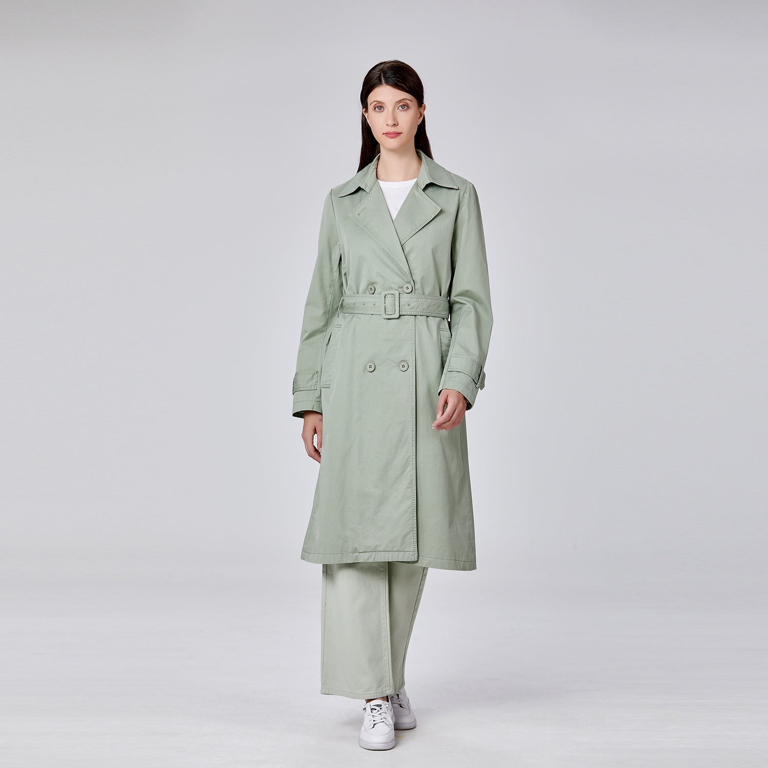 Trench-coat au look classique