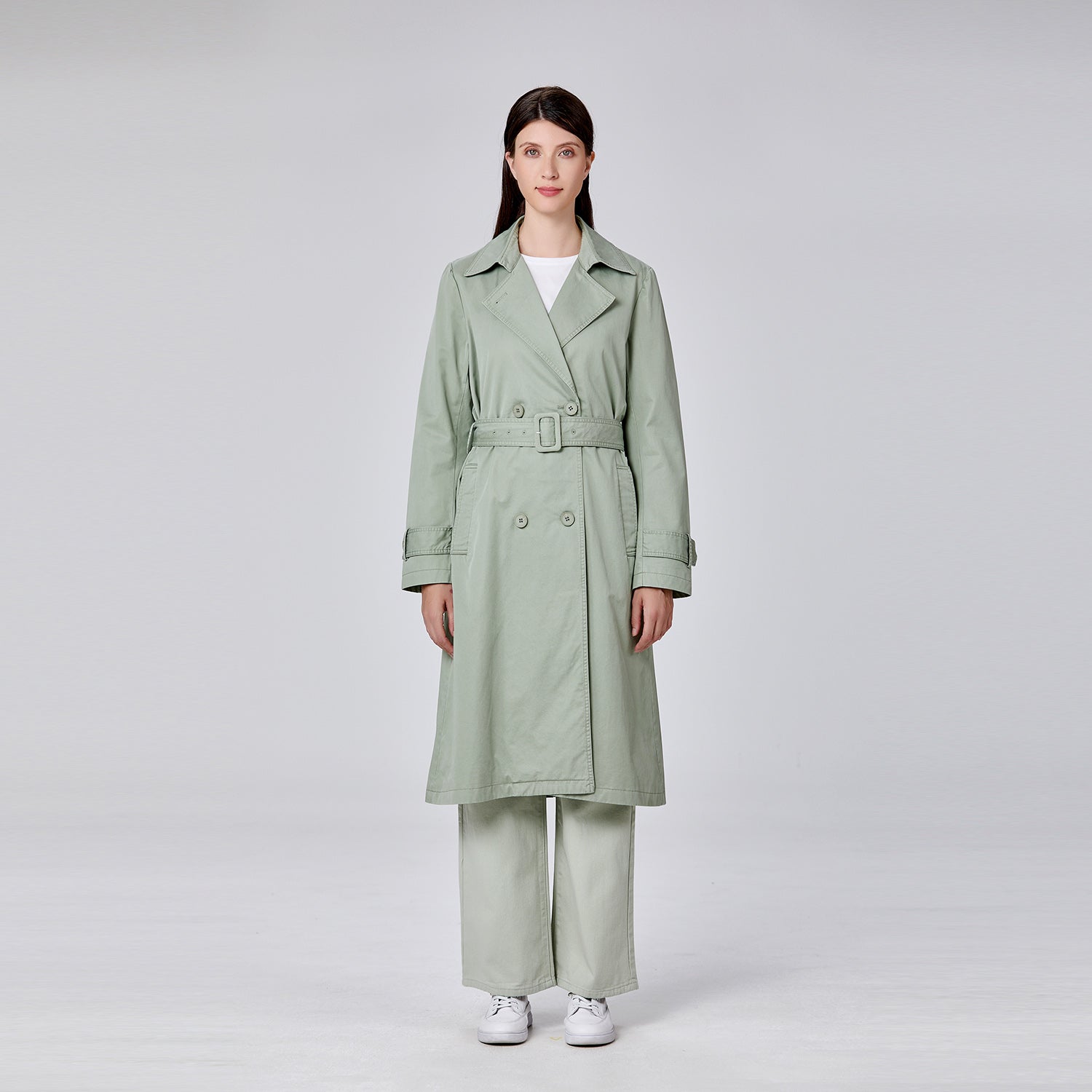 Trench-coat au look classique