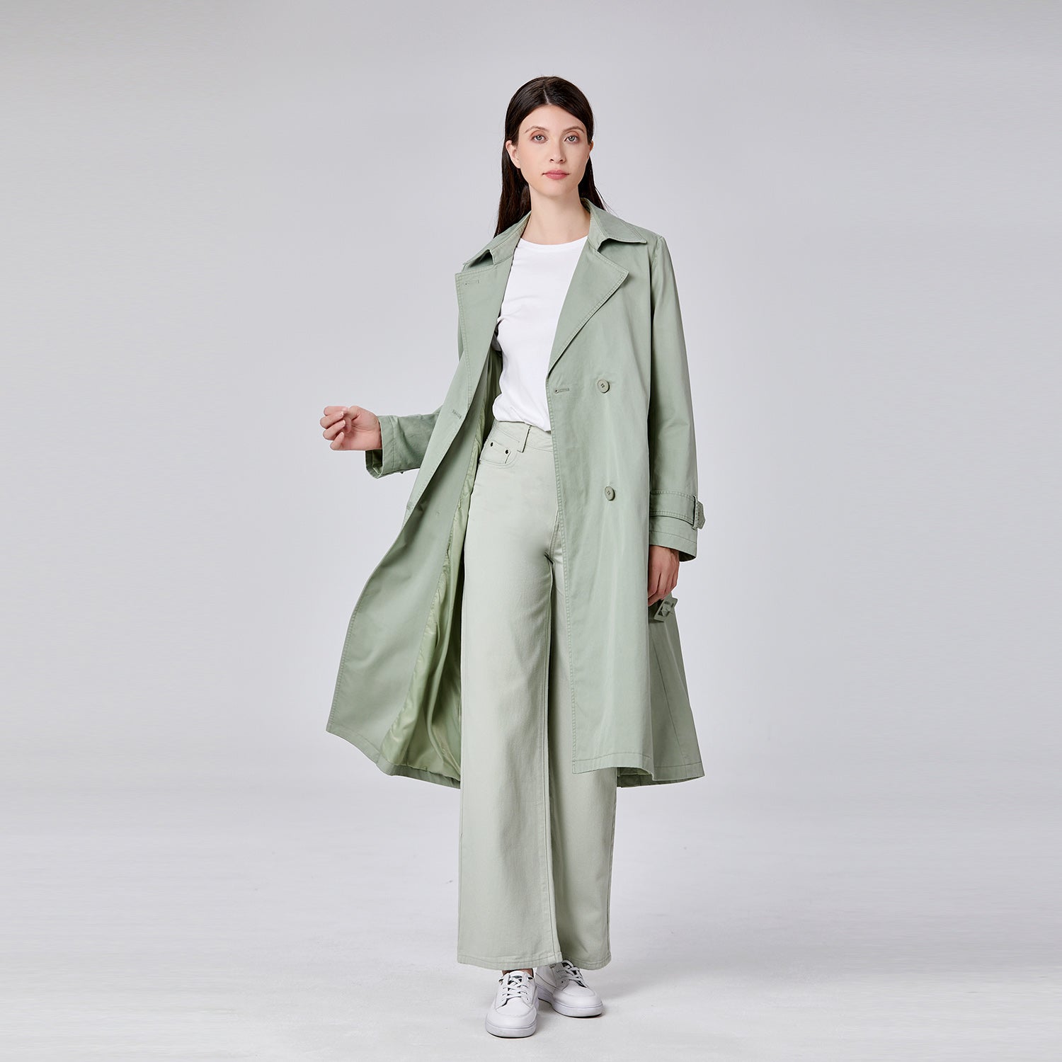 Trench-coat au look classique