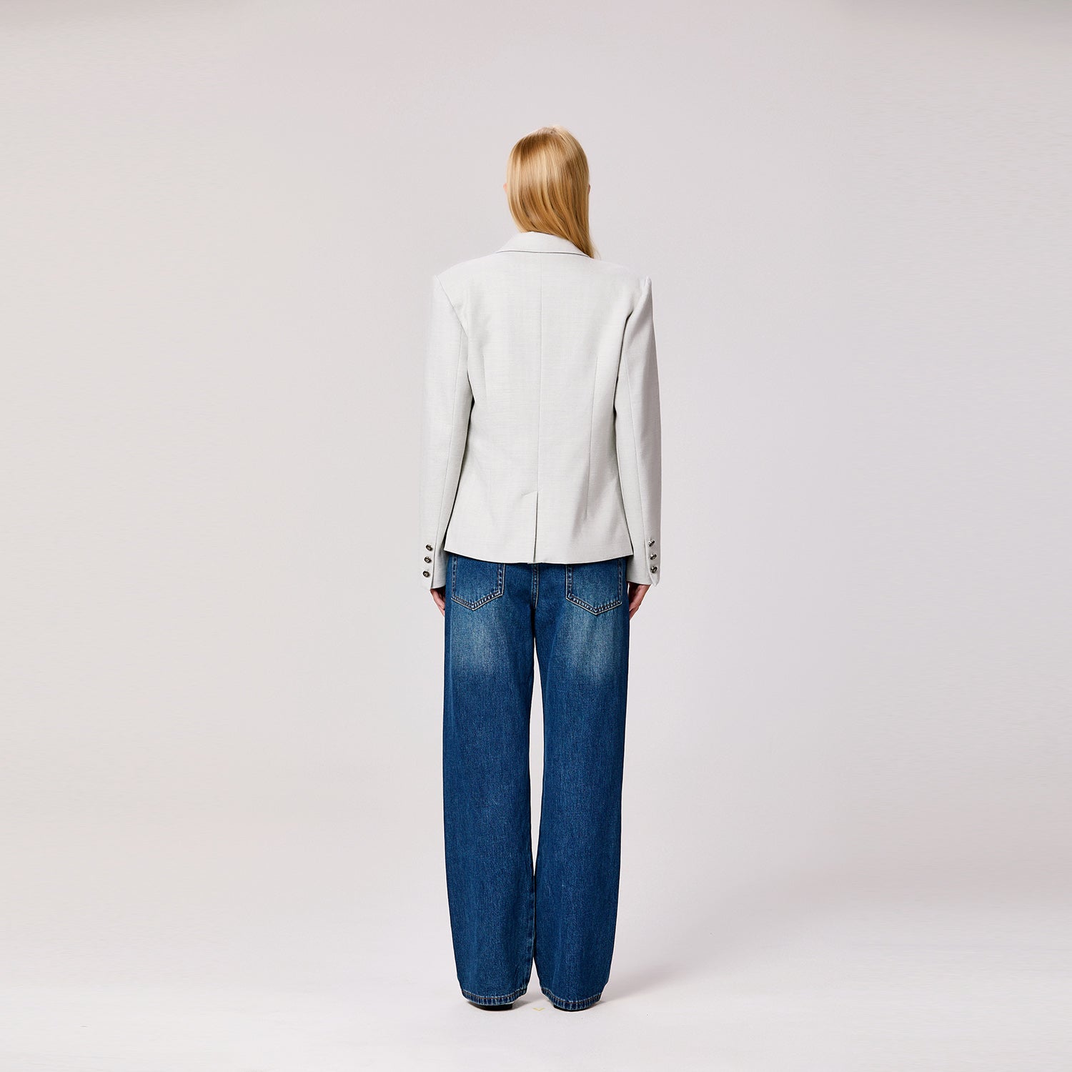 Blazer tailleur avec écusson