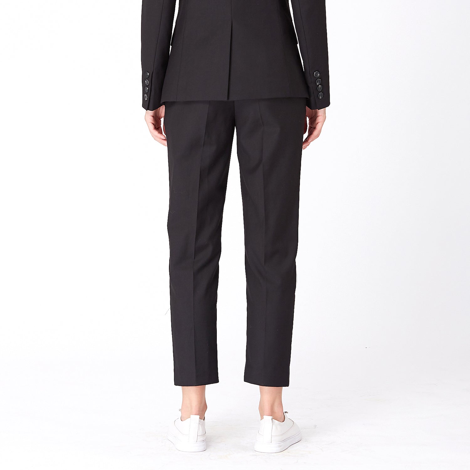 Pantalon tailleur coupe ajustée